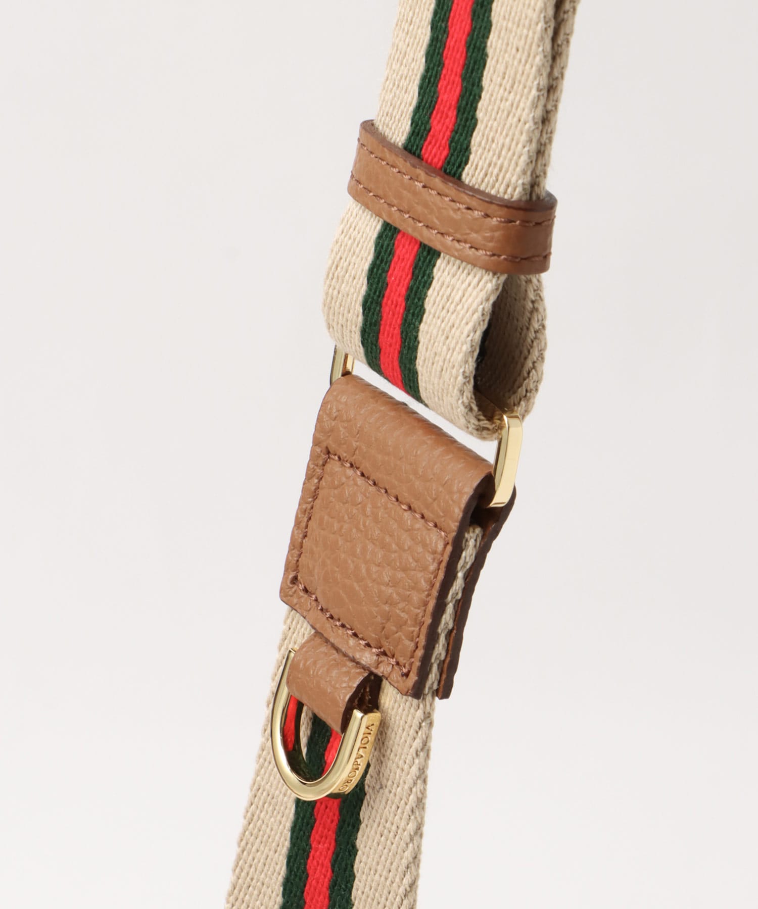 型押しシュリンクレザーカメラバッグ【ヴィオラドーロ/VIOLAd'ORO】