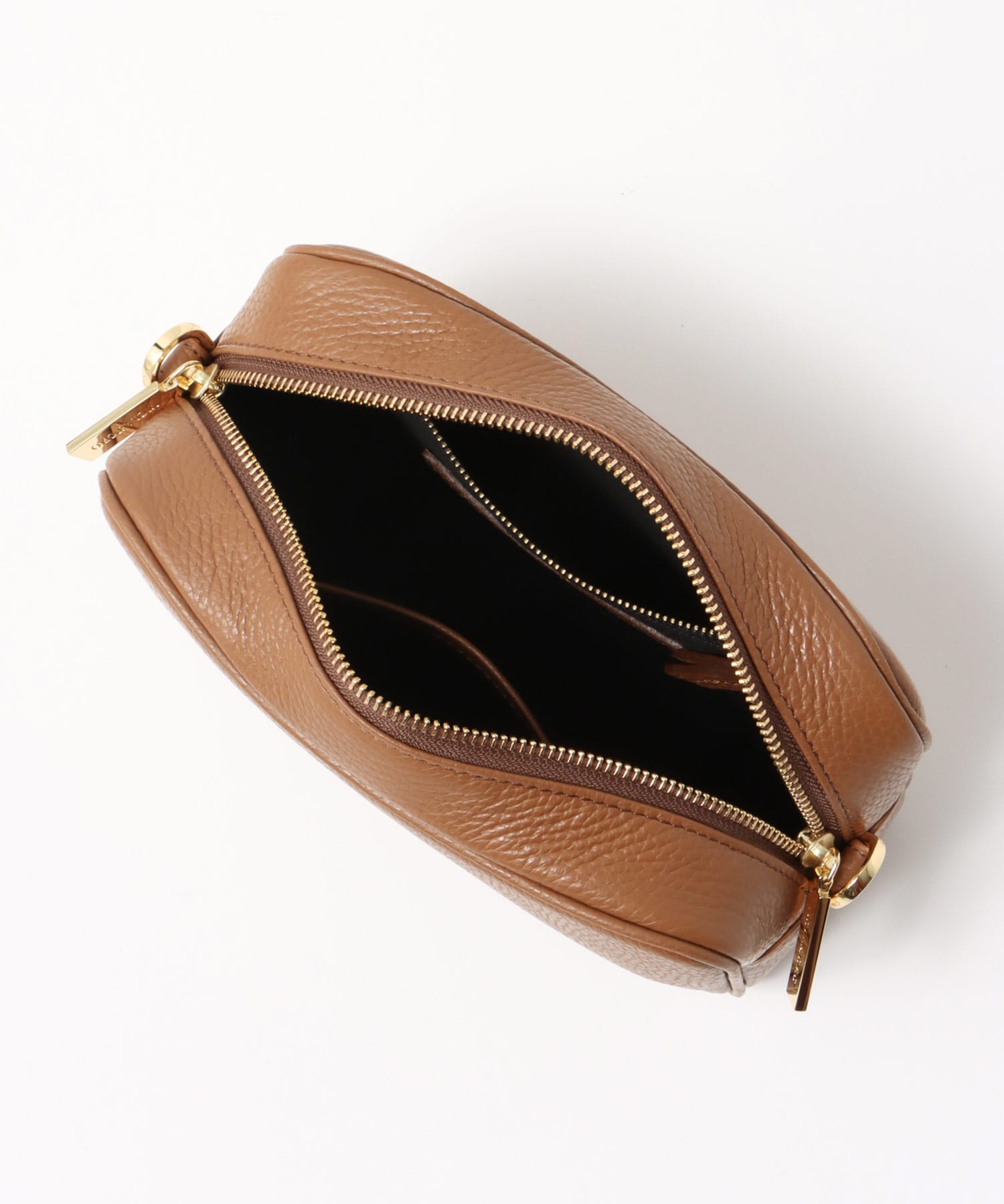 型押しシュリンクレザーカメラバッグ【ヴィオラドーロ/VIOLAd'ORO】