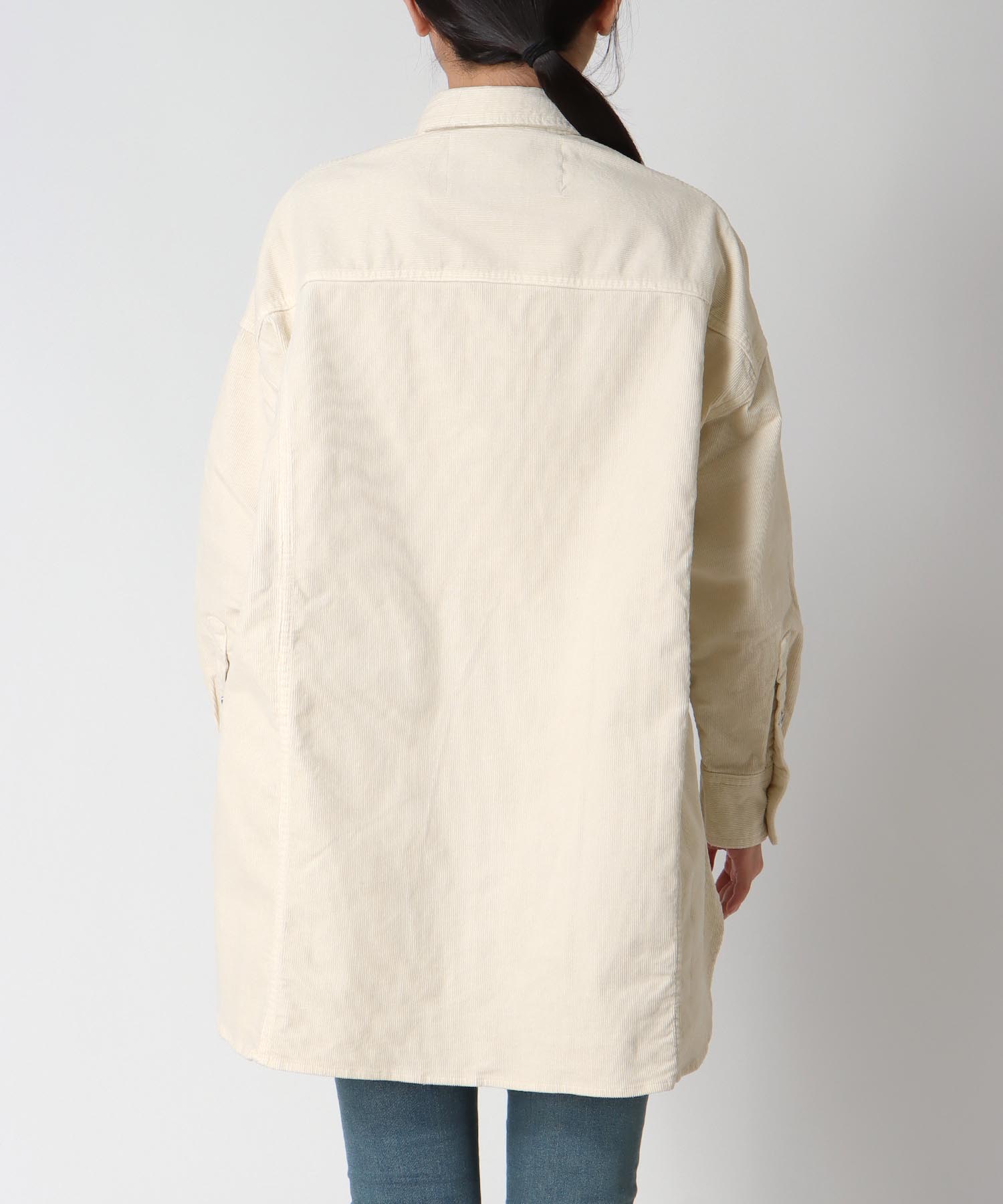 Almondオーバーコーデュロイシャツ【ヘルシーデニム/HealthyDenim】