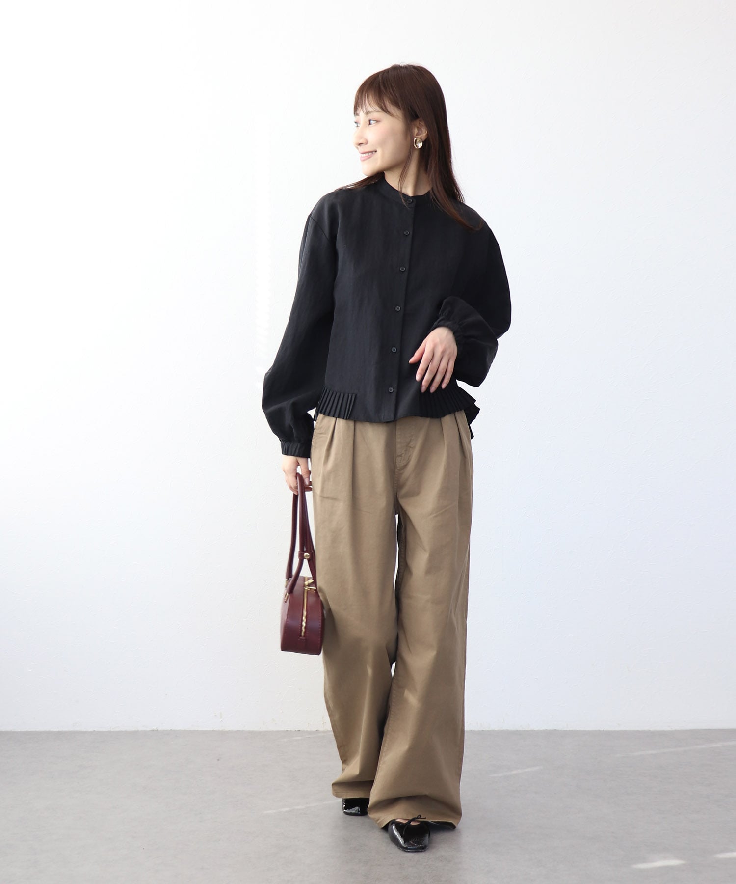 Lemongrass ワイドチノパンツ【ヘルシーデニム/Healthy Denim】