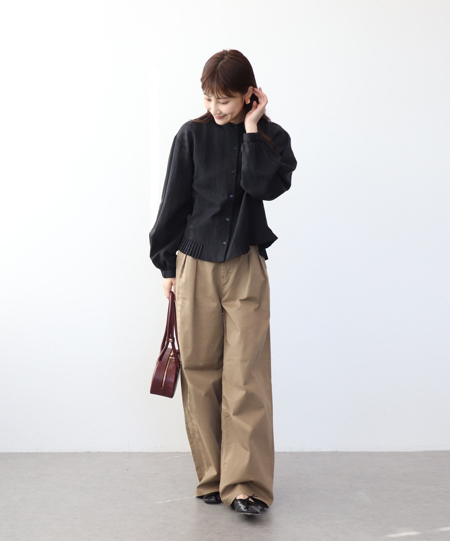 Lemongrass ワイドチノパンツ【ヘルシーデニム/Healthy Denim】