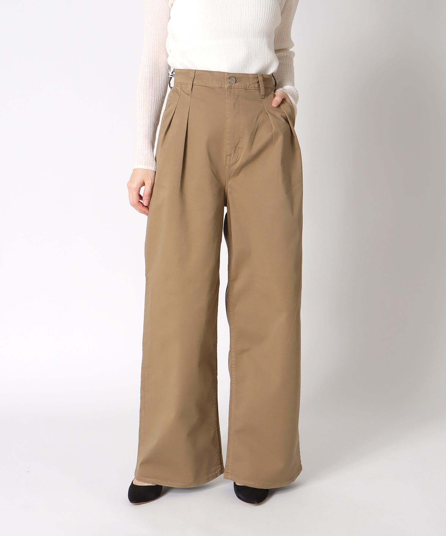 Lemongrass ワイドチノパンツ【ヘルシーデニム/Healthy Denim】