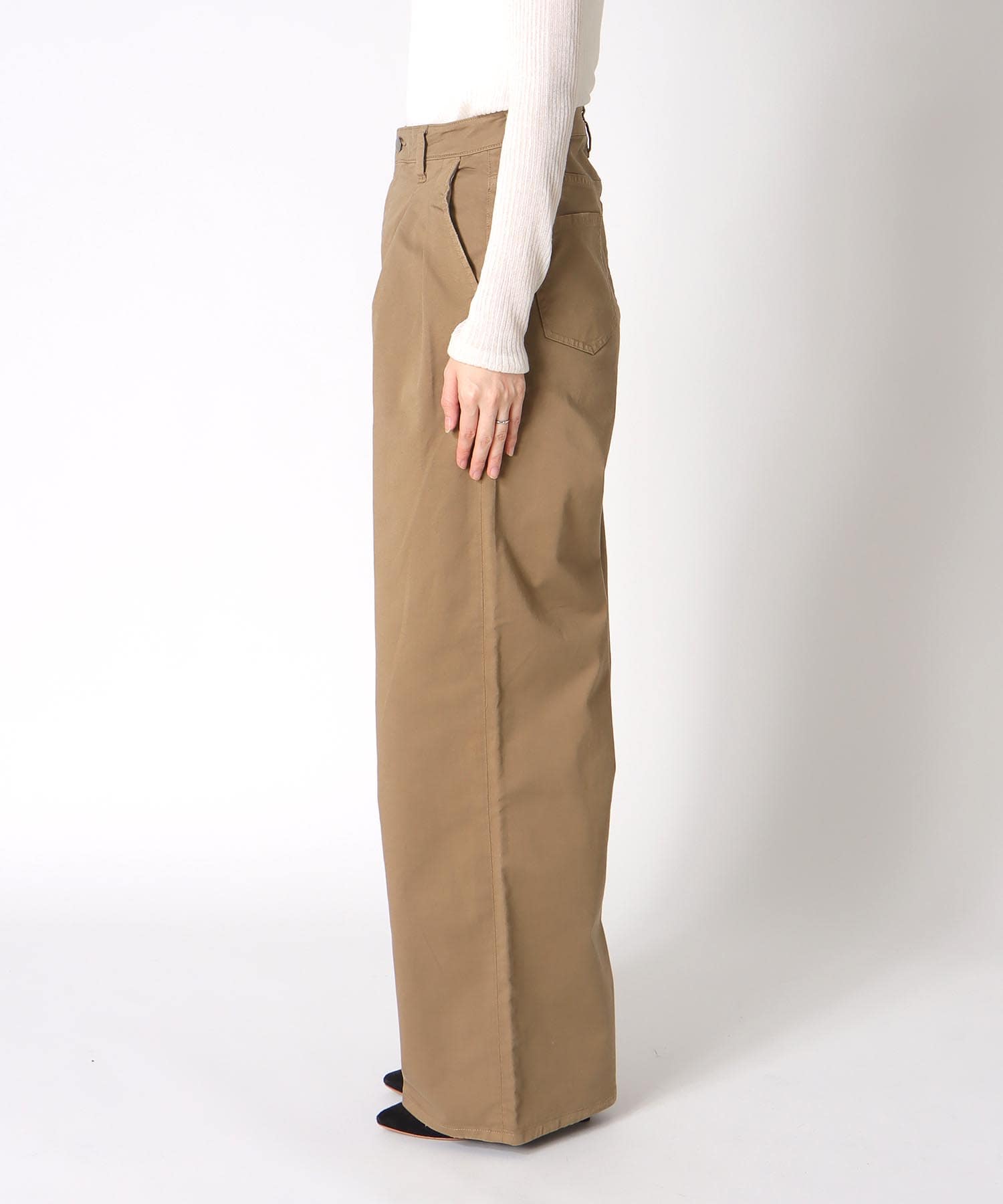 Lemongrass ワイドチノパンツ【ヘルシーデニム/Healthy Denim】