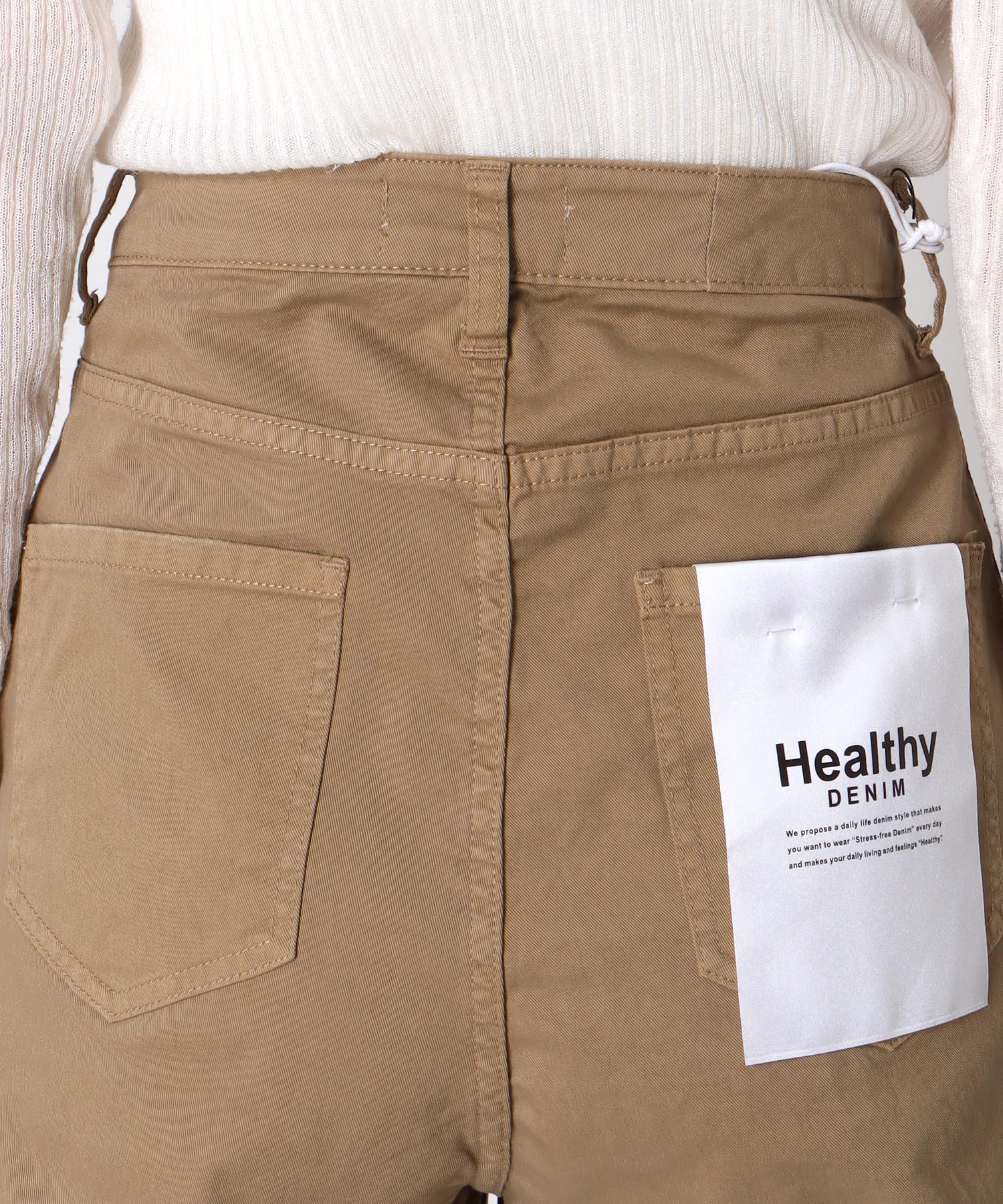 Lemongrass ワイドチノパンツ【ヘルシーデニム/Healthy Denim】