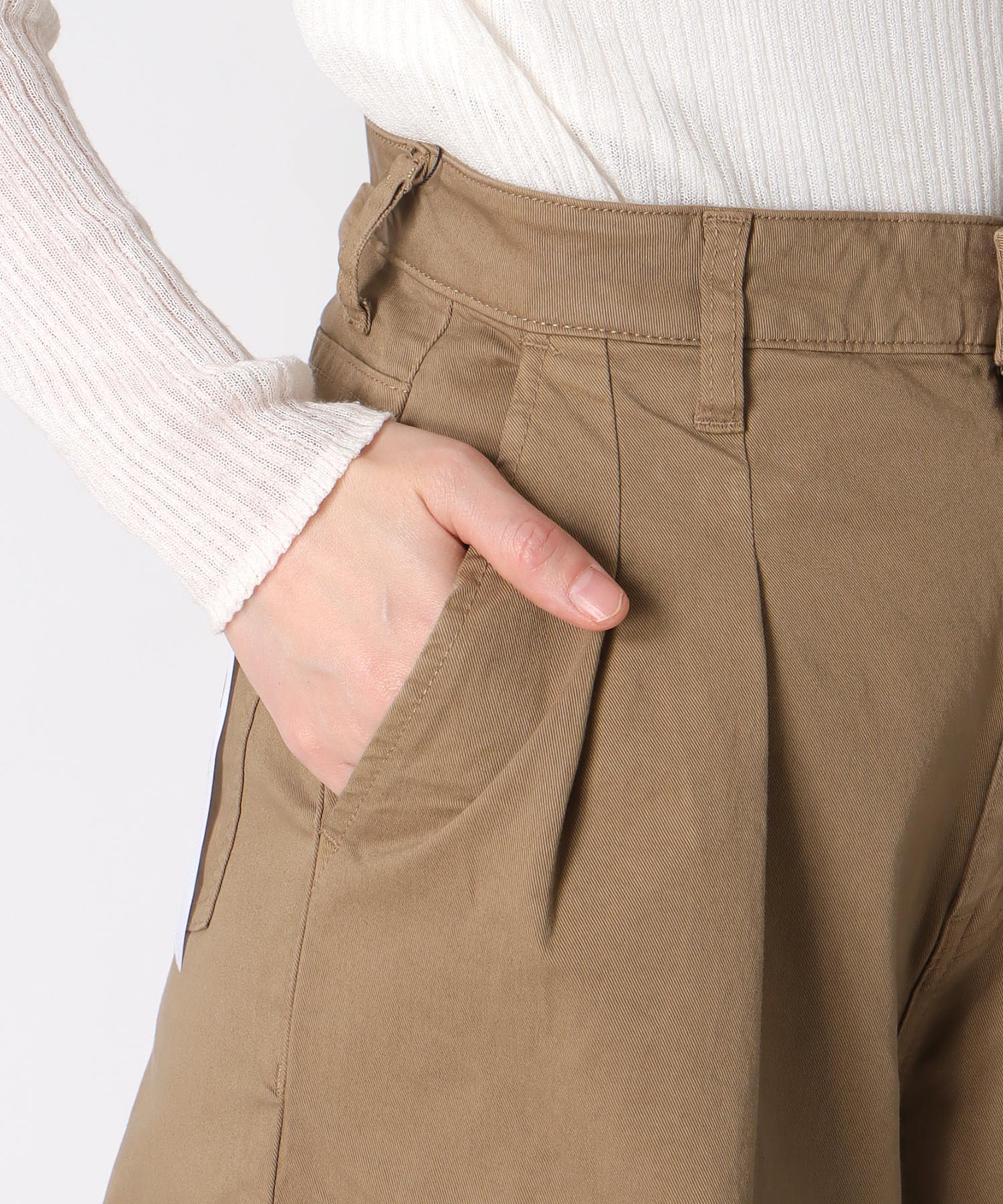 Lemongrass ワイドチノパンツ【ヘルシーデニム/Healthy Denim】