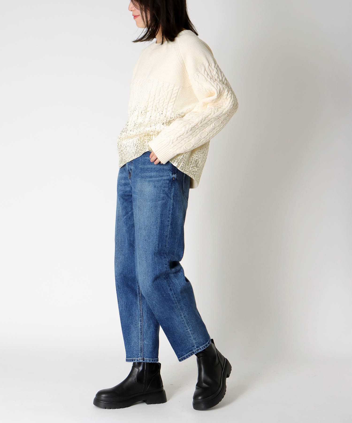 Carrotナチュラルテーパードパンツ【ヘルシーデニム/HealthyDenim】