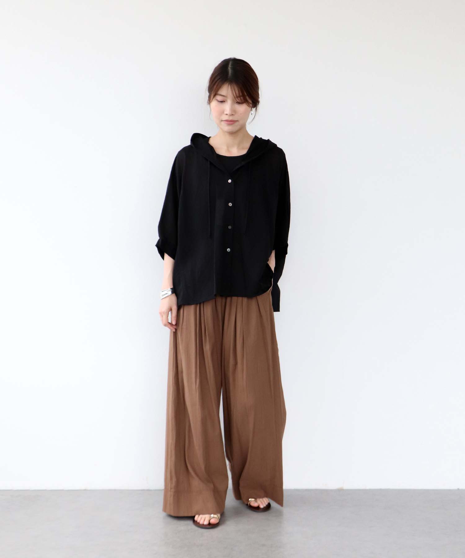 フーディーカットソーシャツ