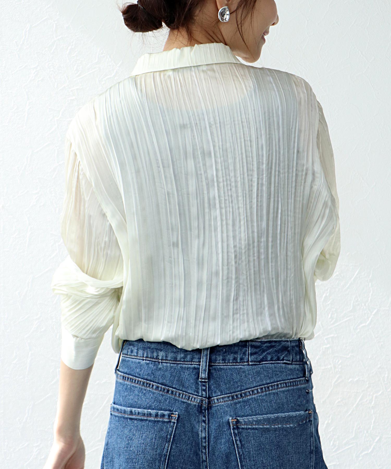 ワッシャーベーシックシャツ