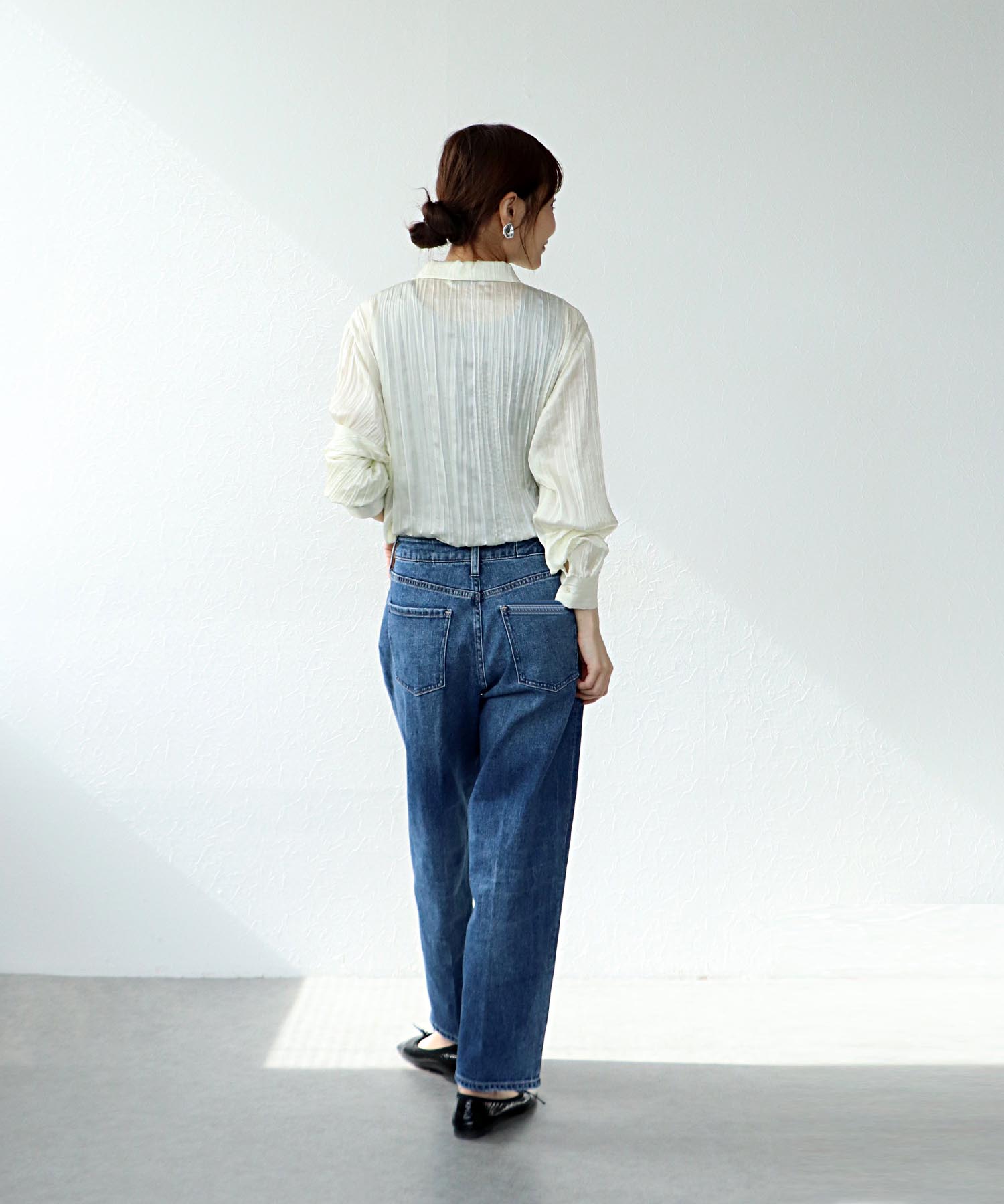 ワッシャーベーシックシャツ