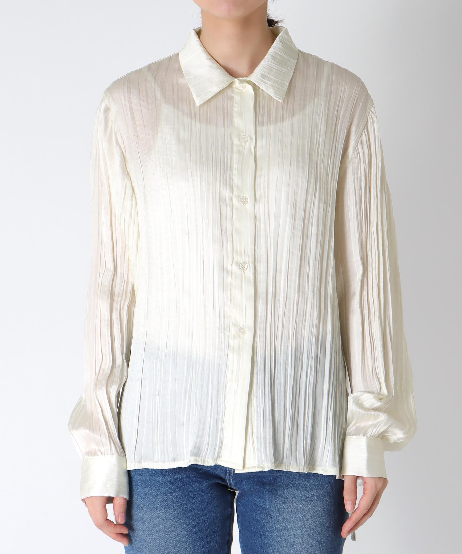 ワッシャーベーシックシャツ