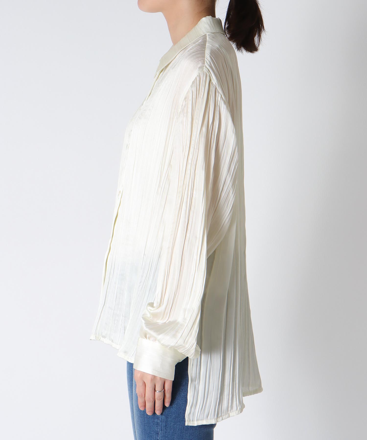 ワッシャーベーシックシャツ