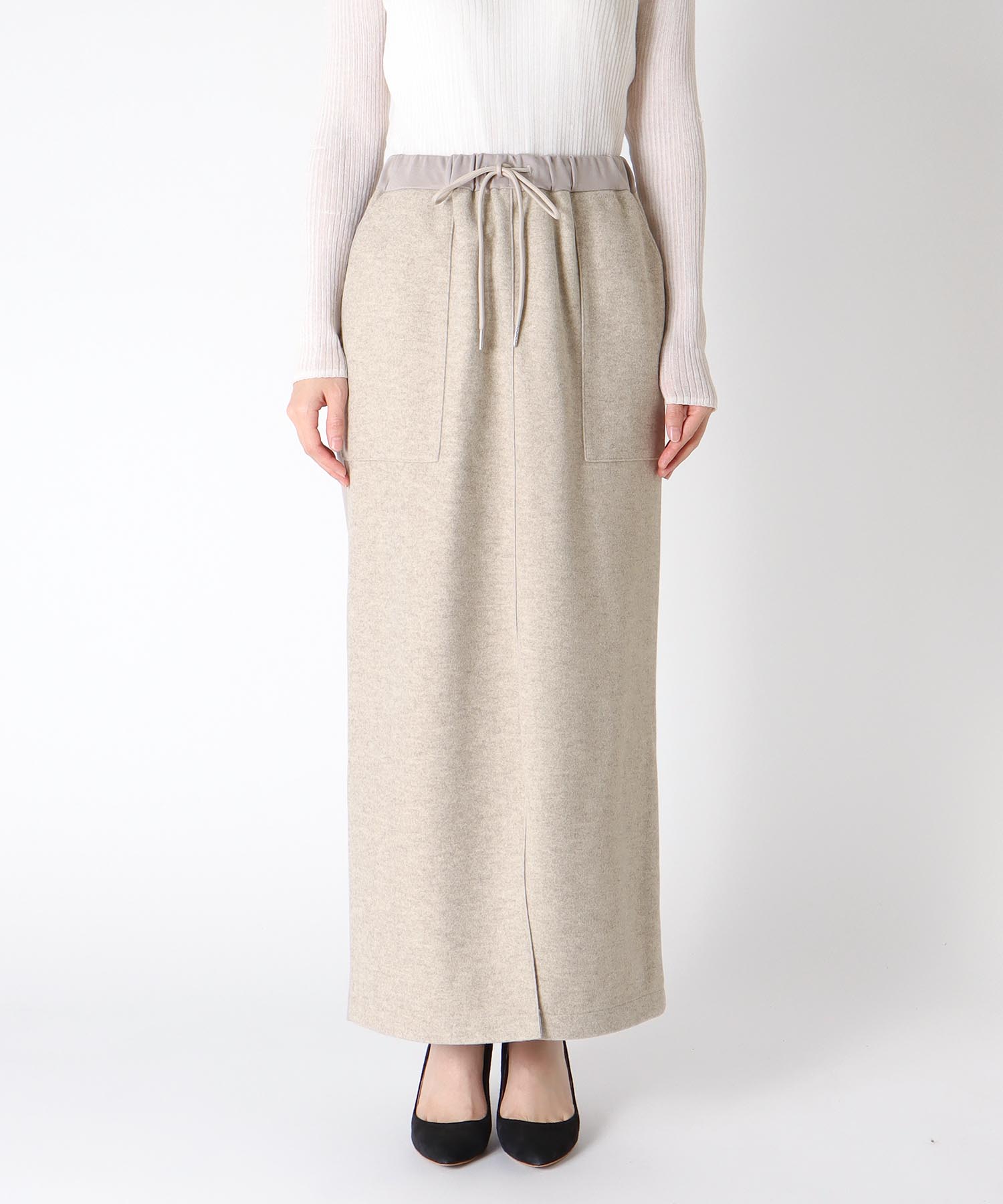 ダブルフェイスジャージースカート