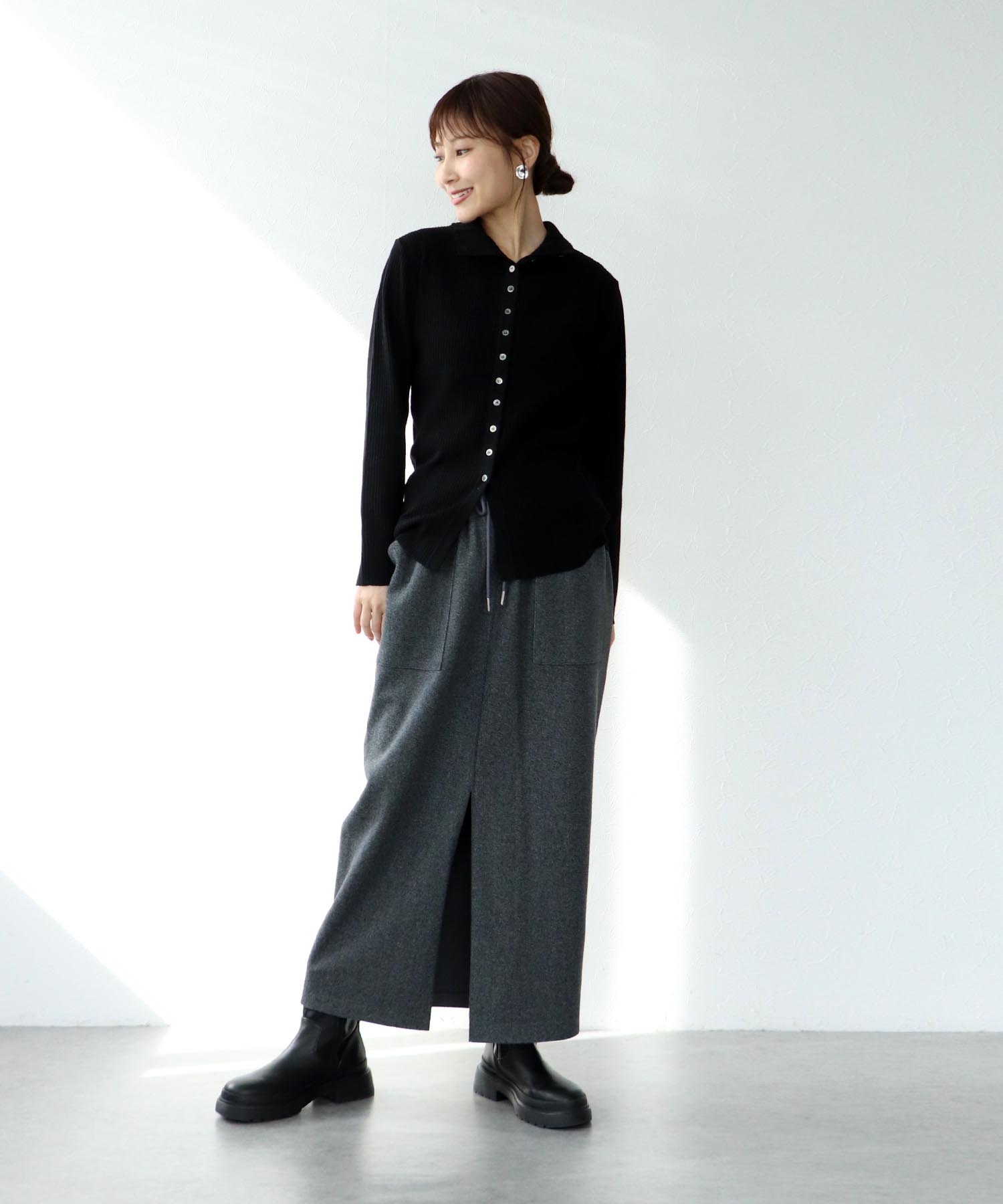 マルチwayタートルニット