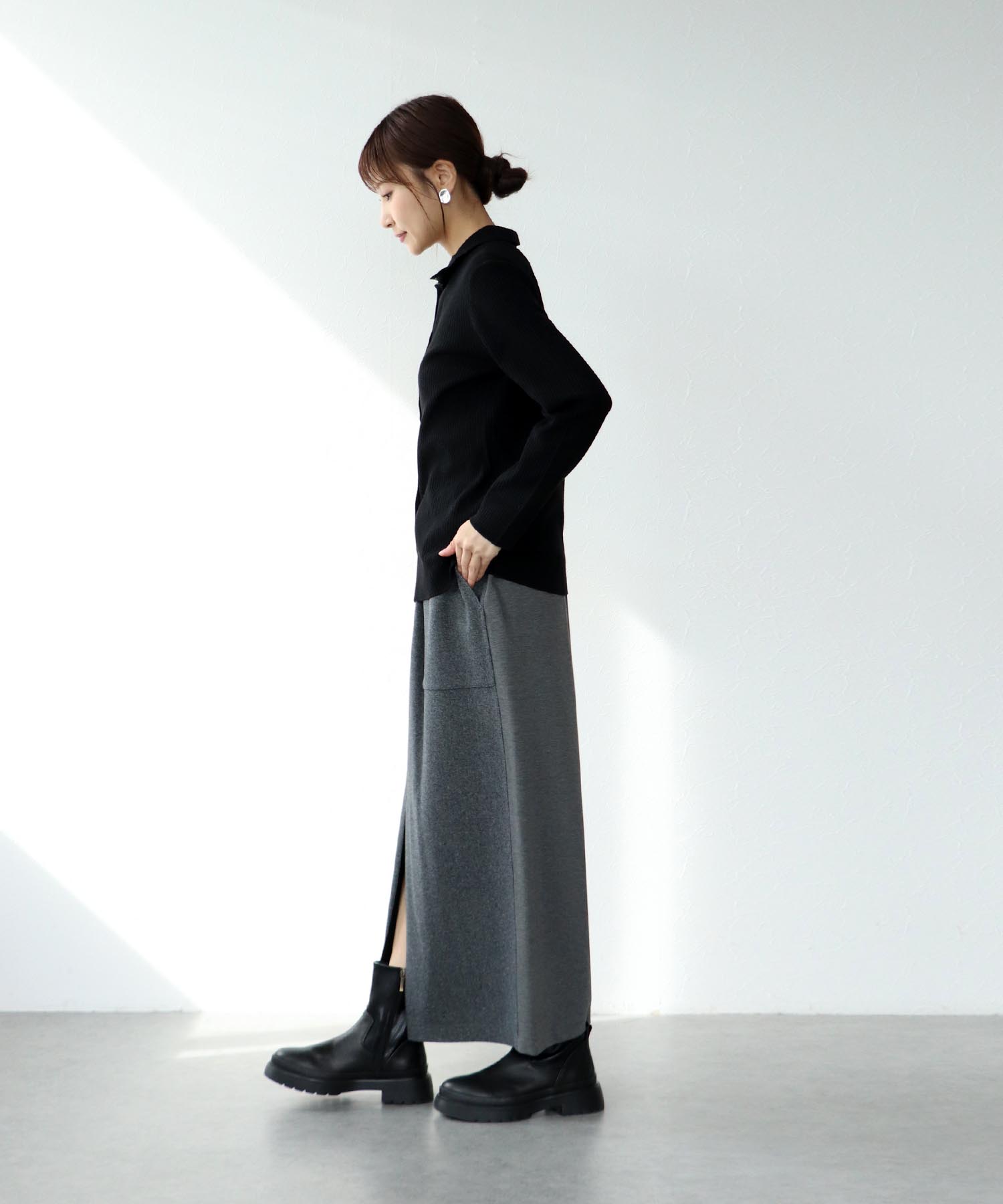 マルチwayタートルニット