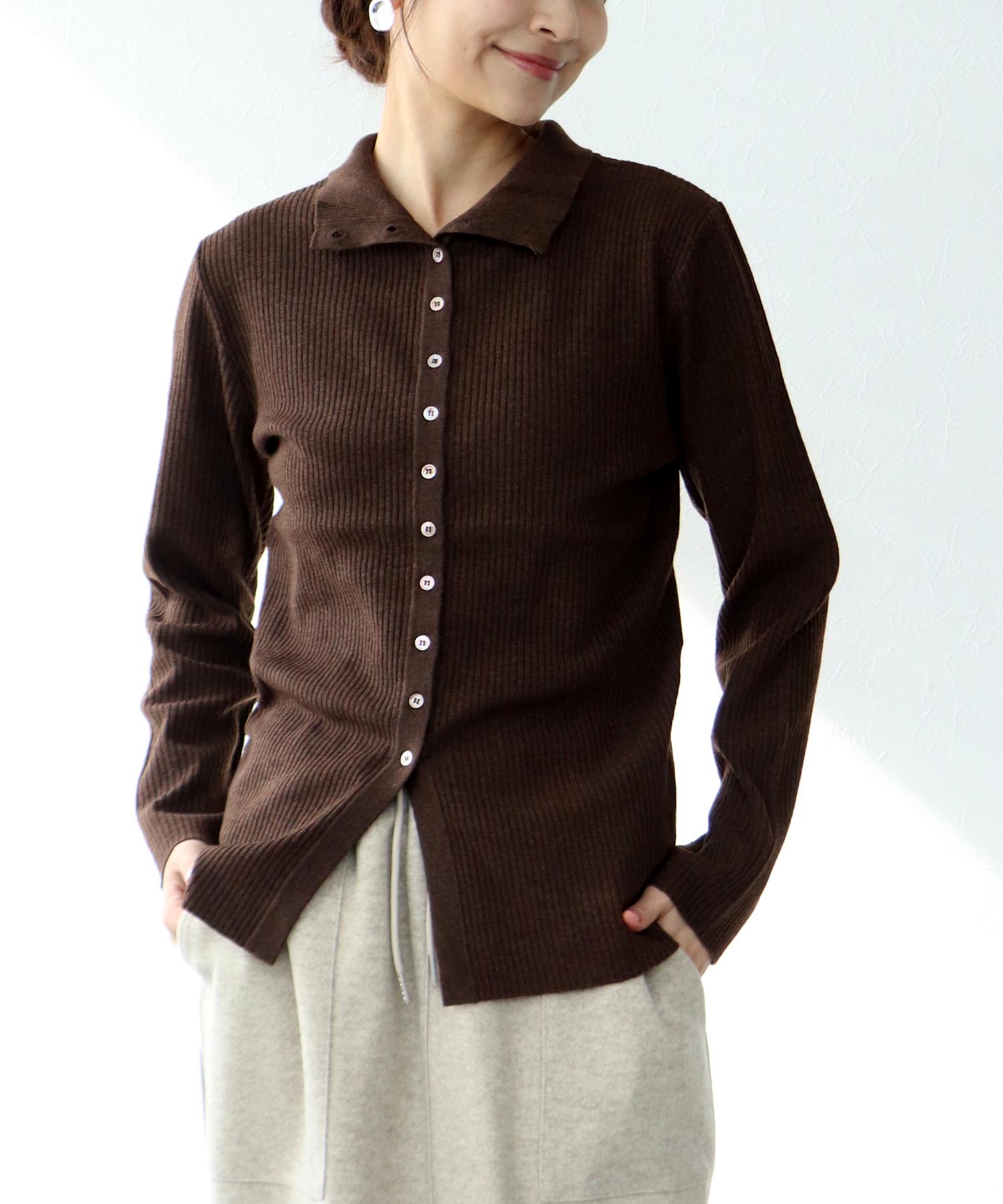 マルチwayタートルニット