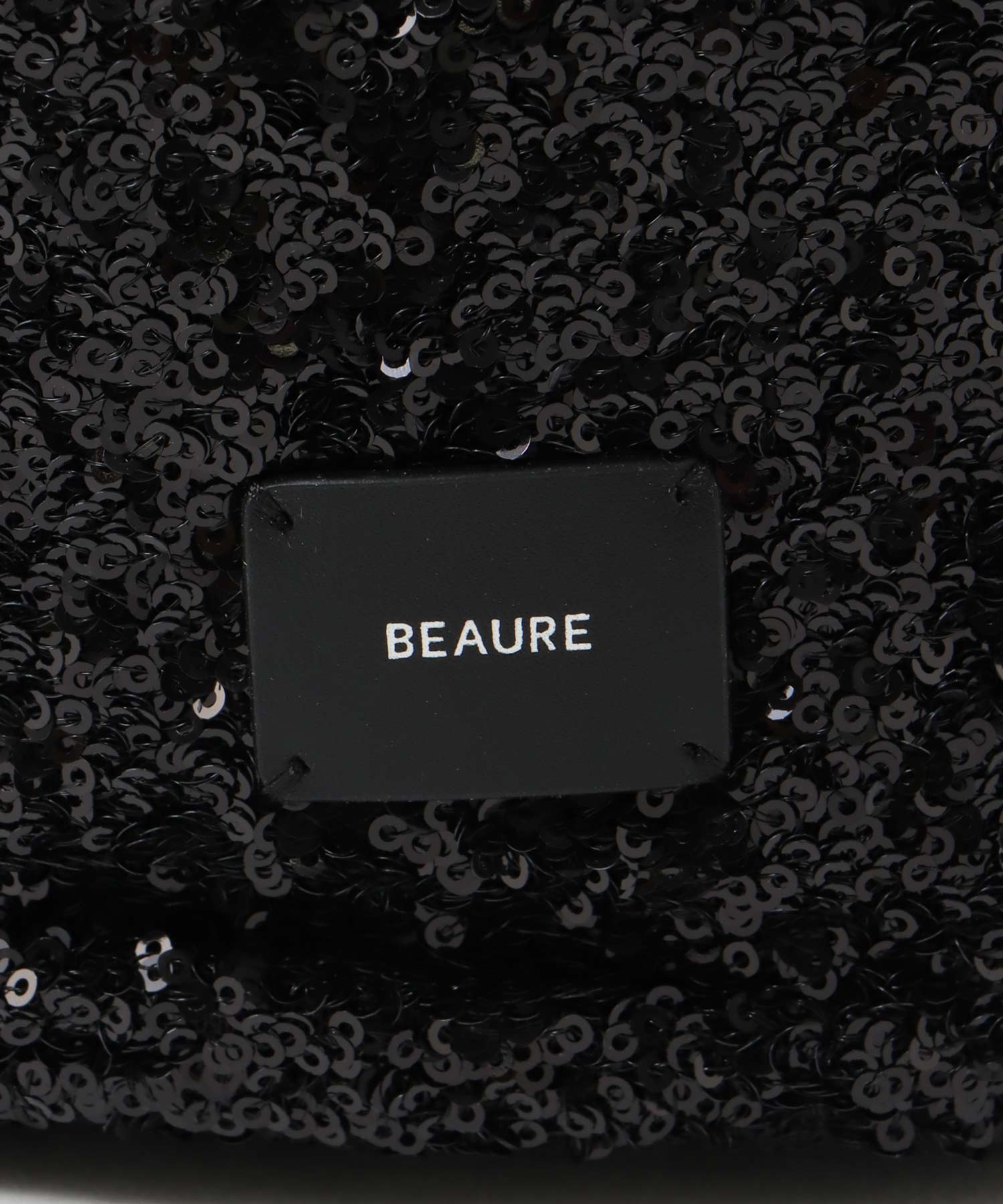 スパンコール バケツ型ワンショルダ―バッグ【ビュレ/BEAURE】