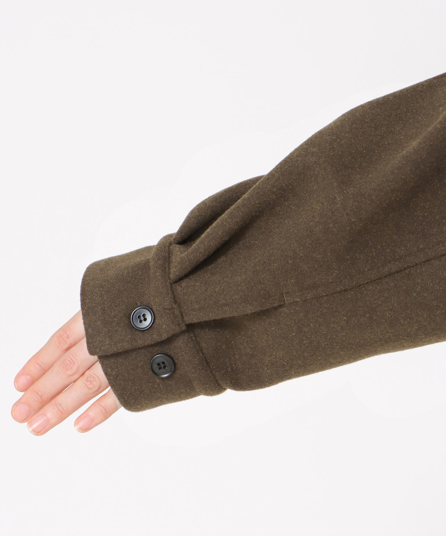 ウールライクCPOシャツ