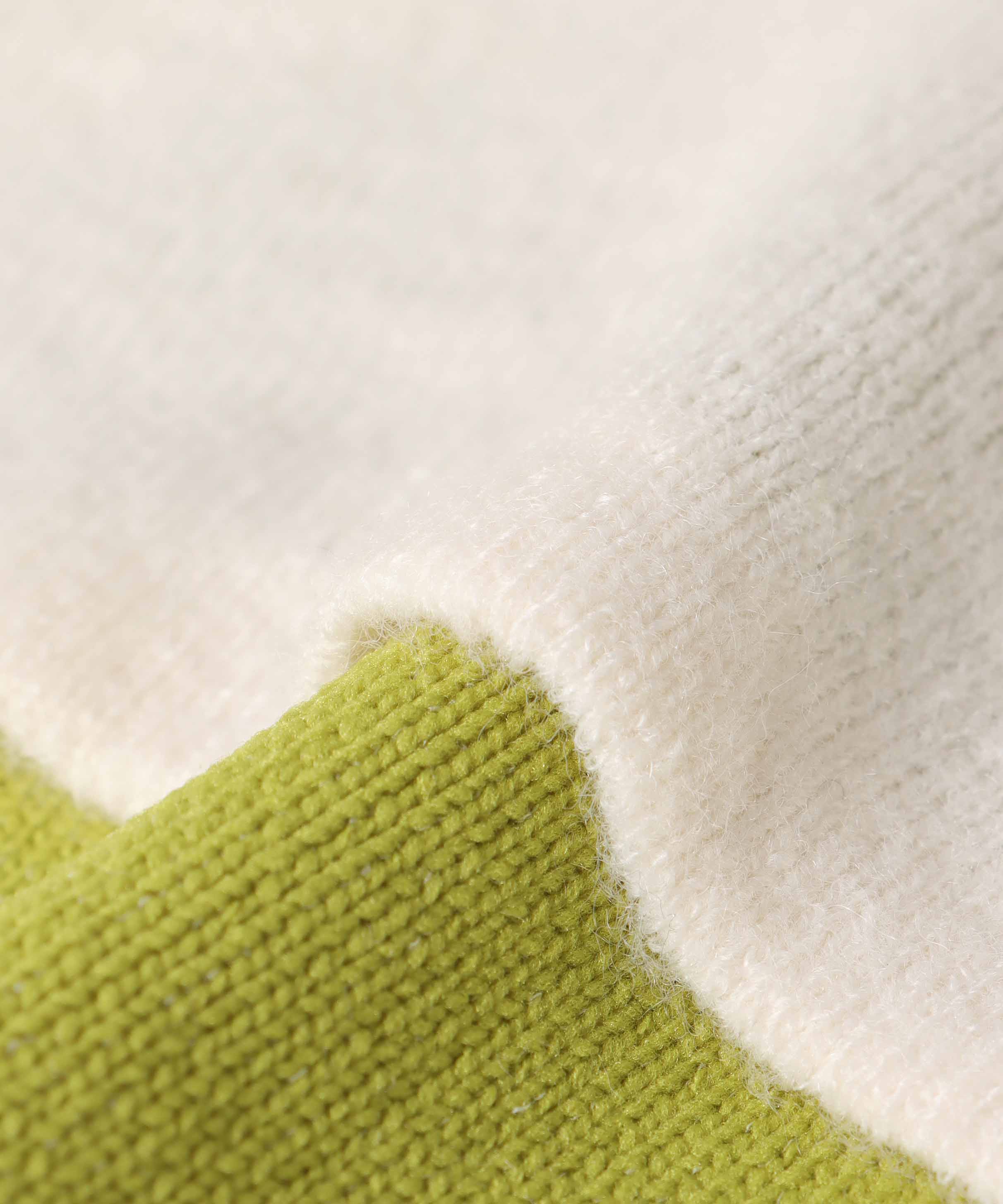 ダブルフェイスニットブルゾン