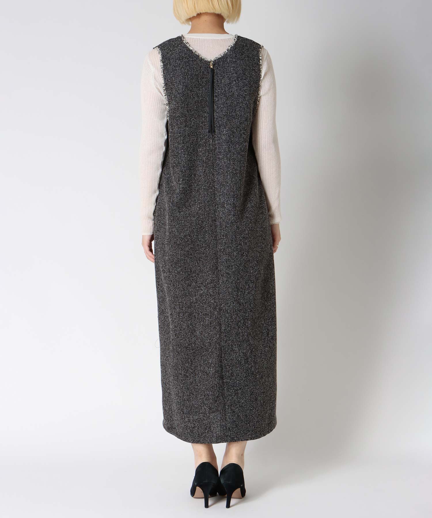 フリンジデザイン2wayジャンスカ