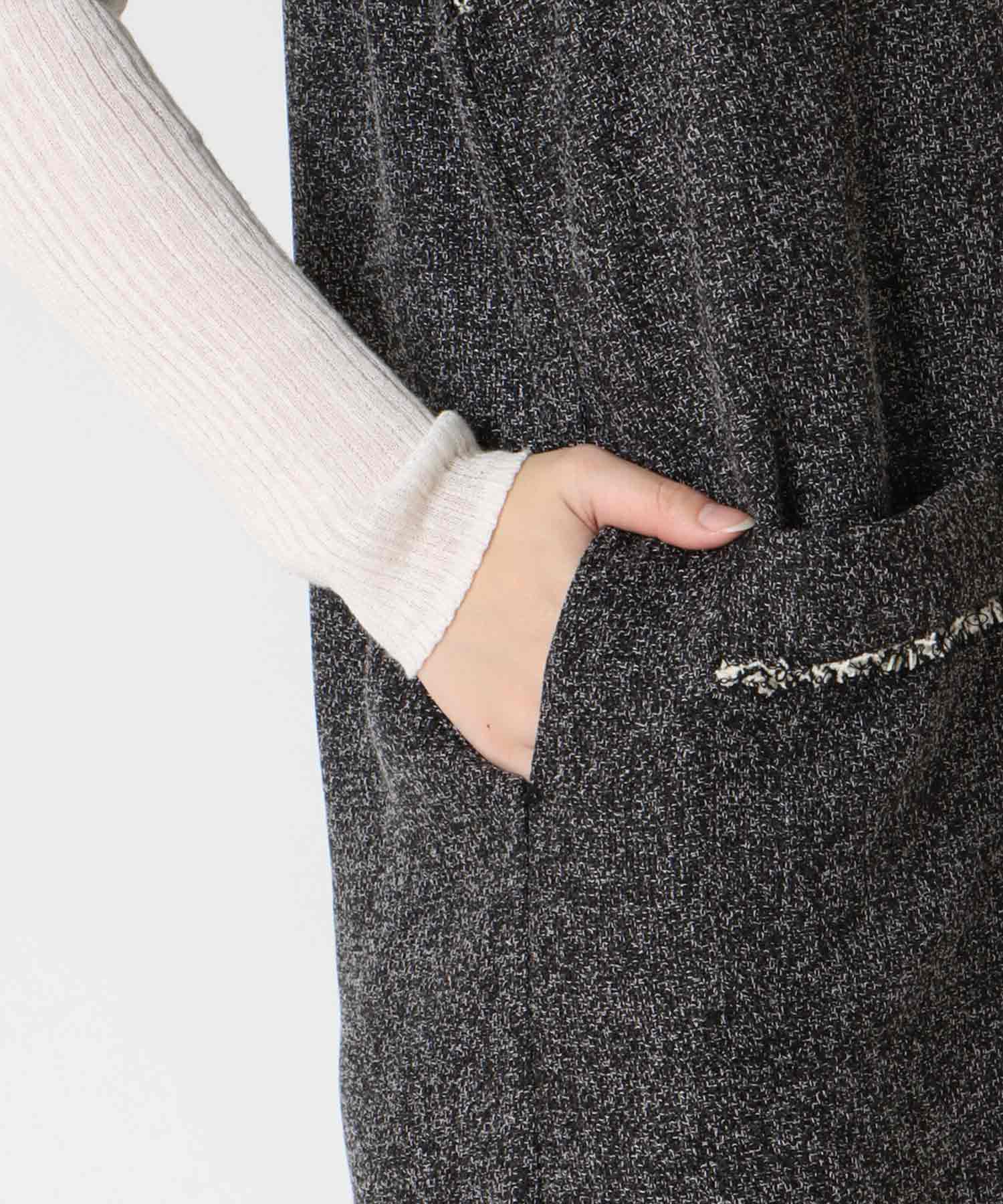 フリンジデザイン2wayジャンスカ