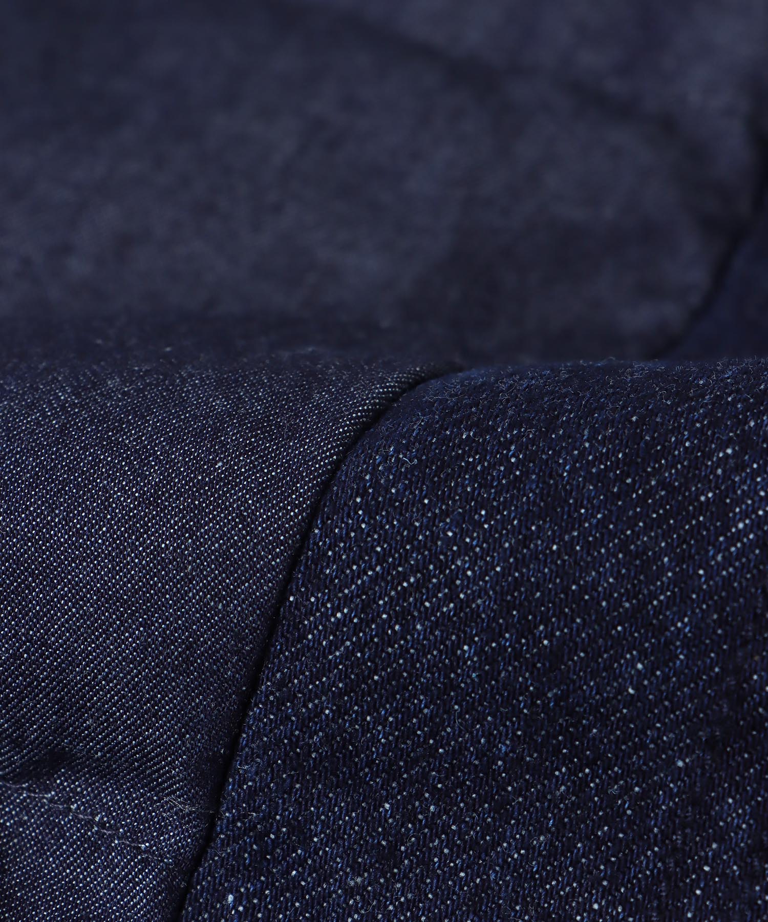 ダンガリーデニムダウンジャケット