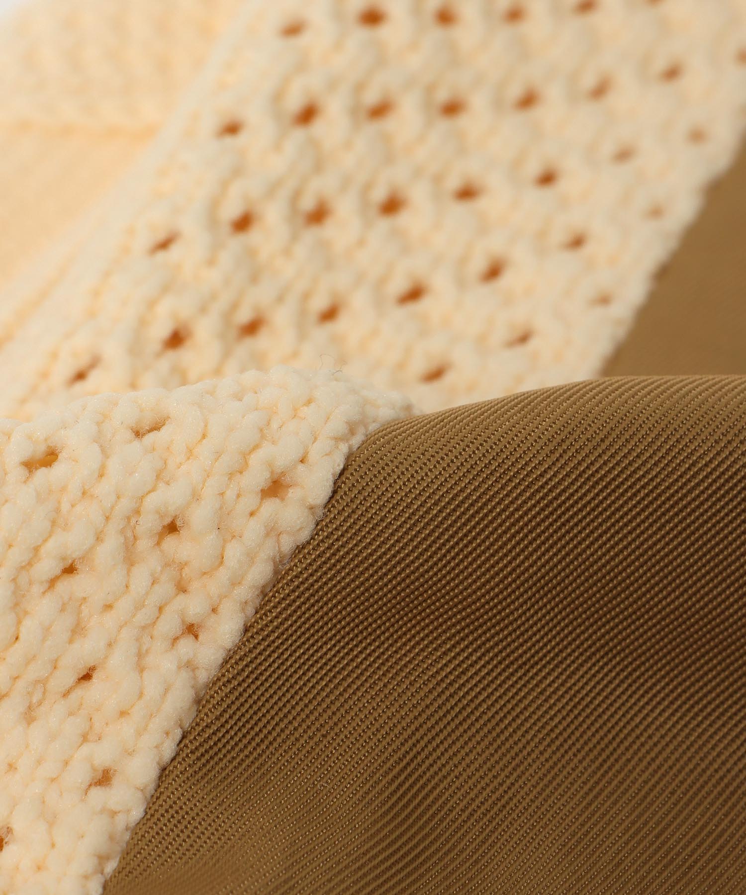 ツイル×アランスカート