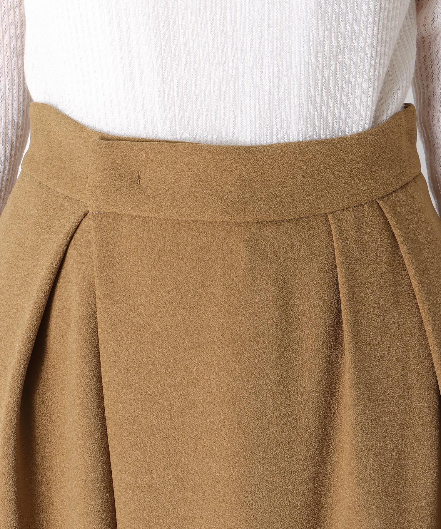 ダブルジョーゼットタックパンツ