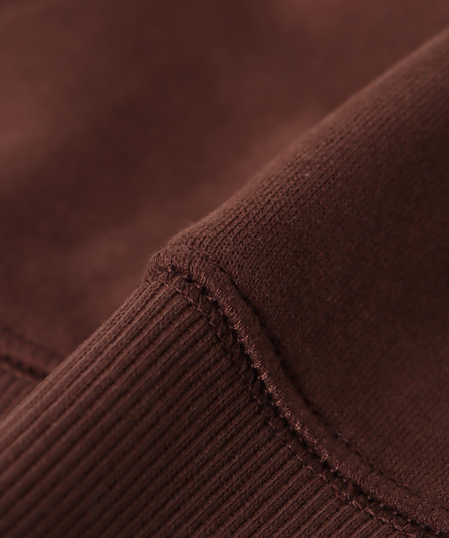 裏毛Vネックプルオーバー