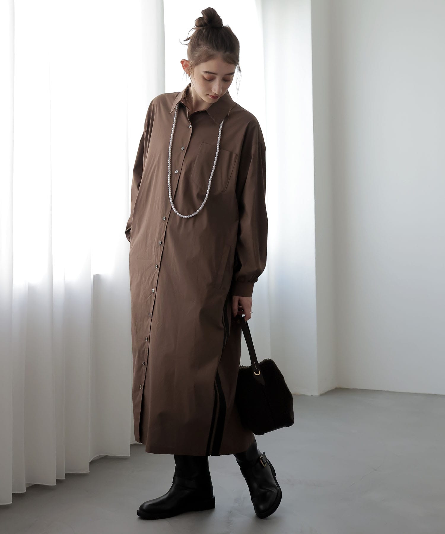 ムートンショルダーバッグ【LORISTELLA/ロリステッラ】