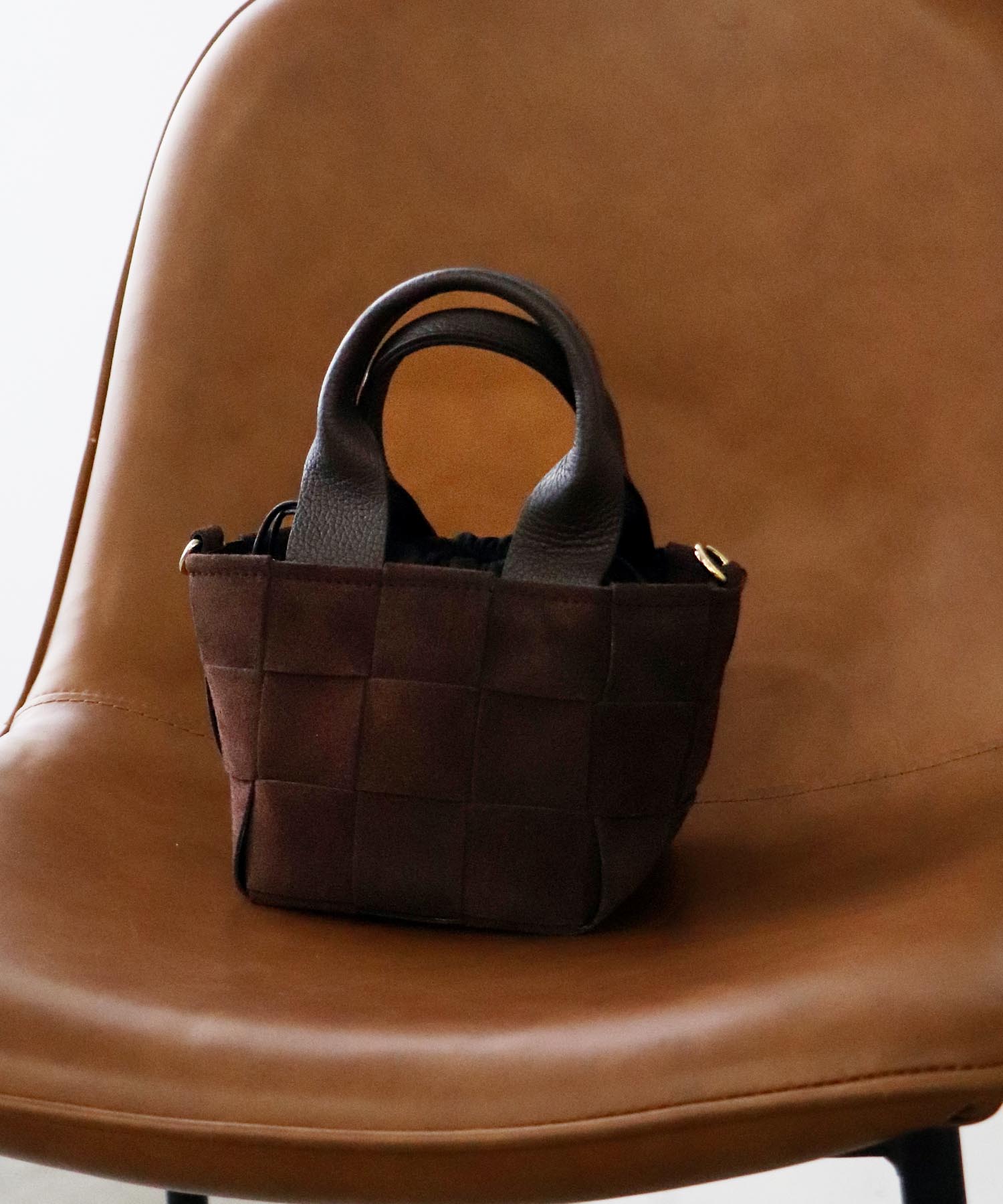 2wayショルダーミニメッシュトート【アンドレアカルドネ/andrea cardone 】