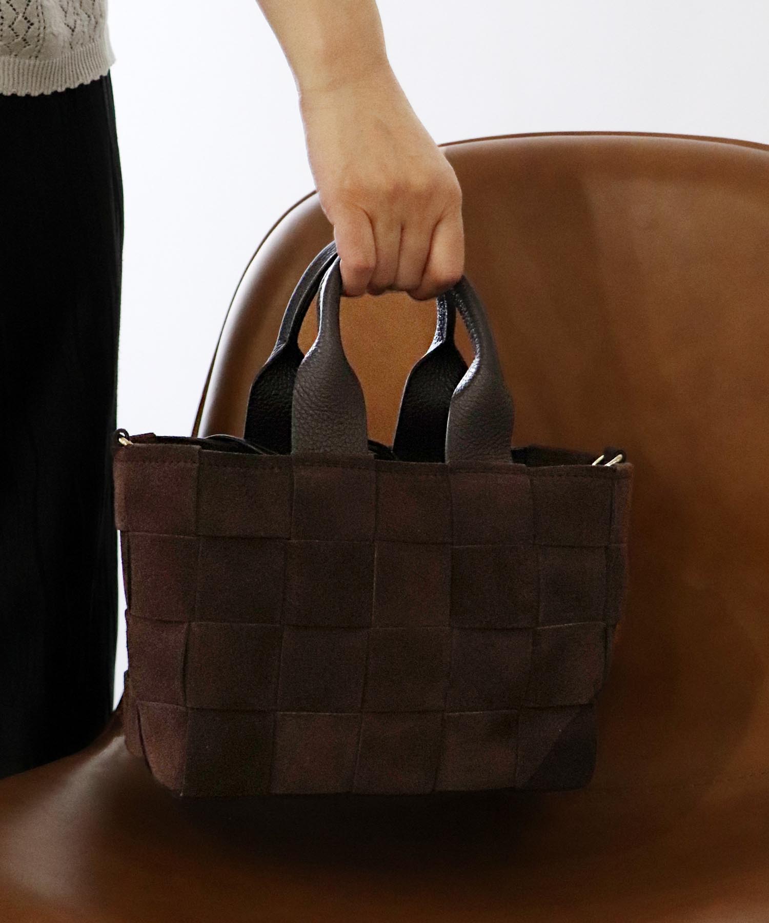 2wayショルダーメッシュトート【andrea cardone/アンドレアカルドネ】