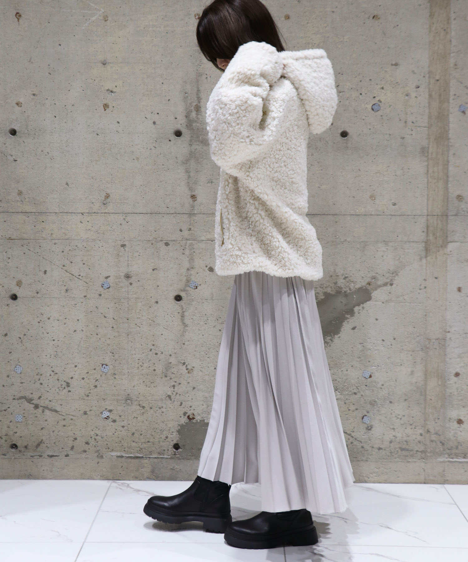 【タトラス/TATRAS】 IPAMA ボアフードブルゾン