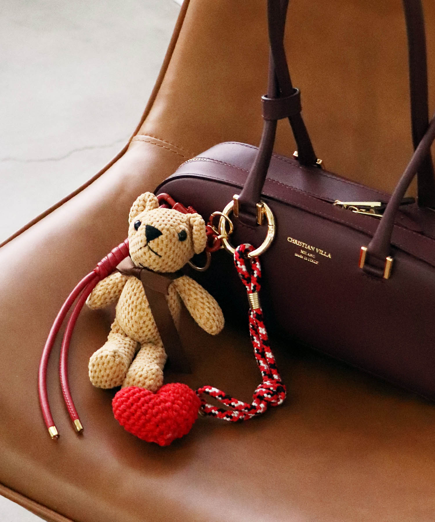 【8月28日予約販売】 BEAR CHARM【ヴィアメイルバッグ/VIAMAILBAG】