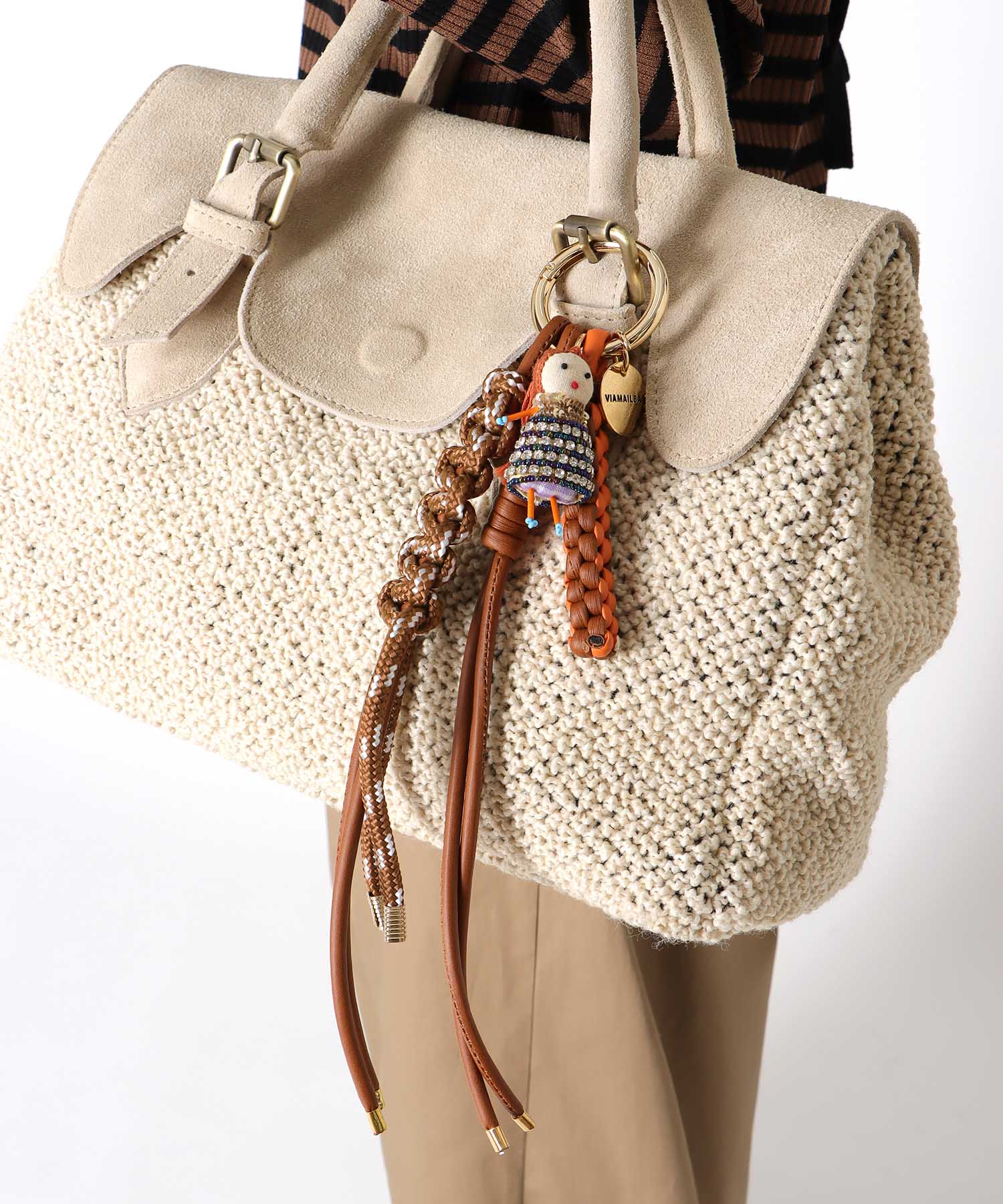 【8月28日予約販売】ビジュー DOLL CHARM【ヴィアメイルバッグ/VIAMAILBAG】