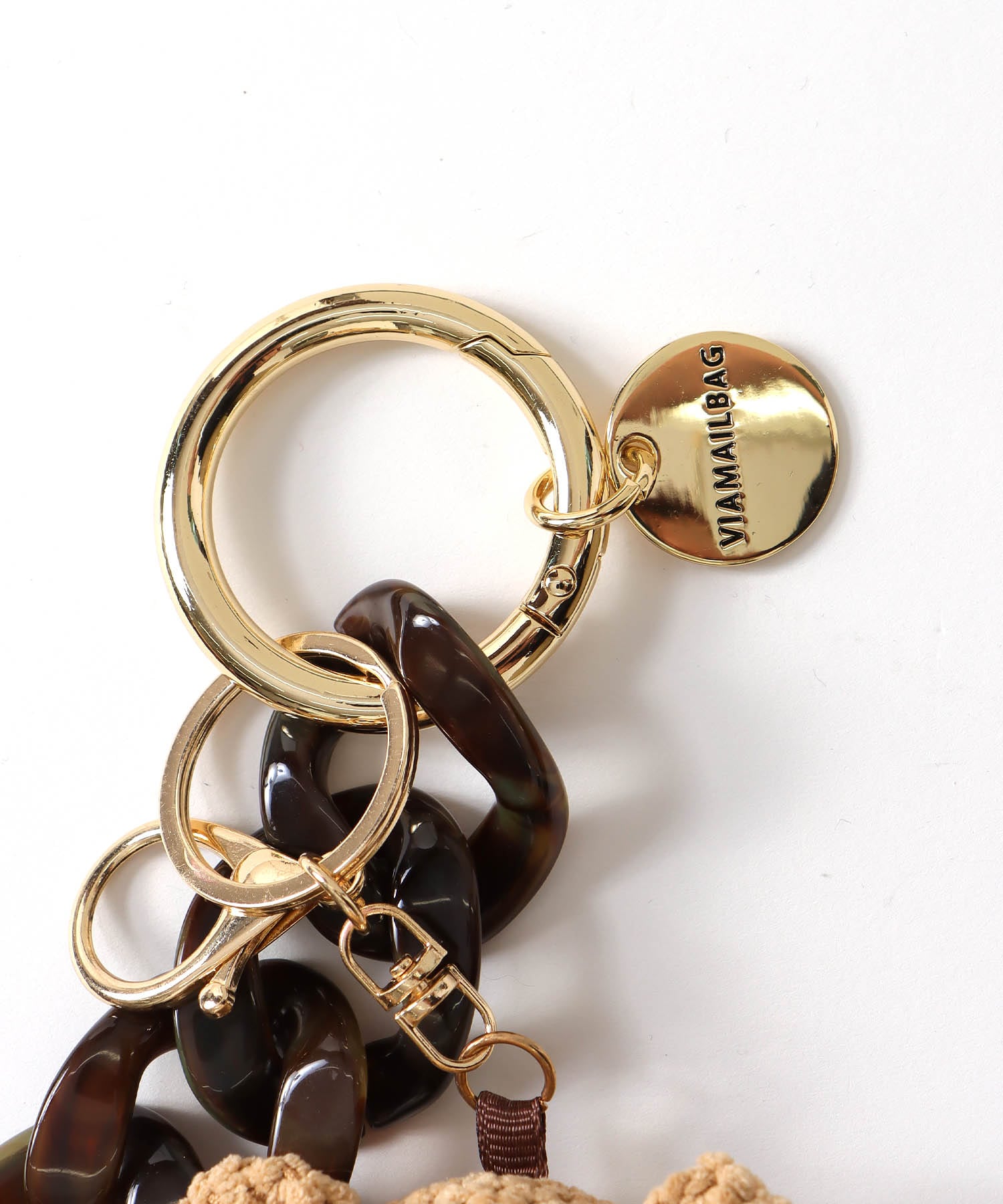 【8月28日予約販売】CHAIN BEAR CHARM【ヴィアメイルバッグ/VIAMAILBAG】