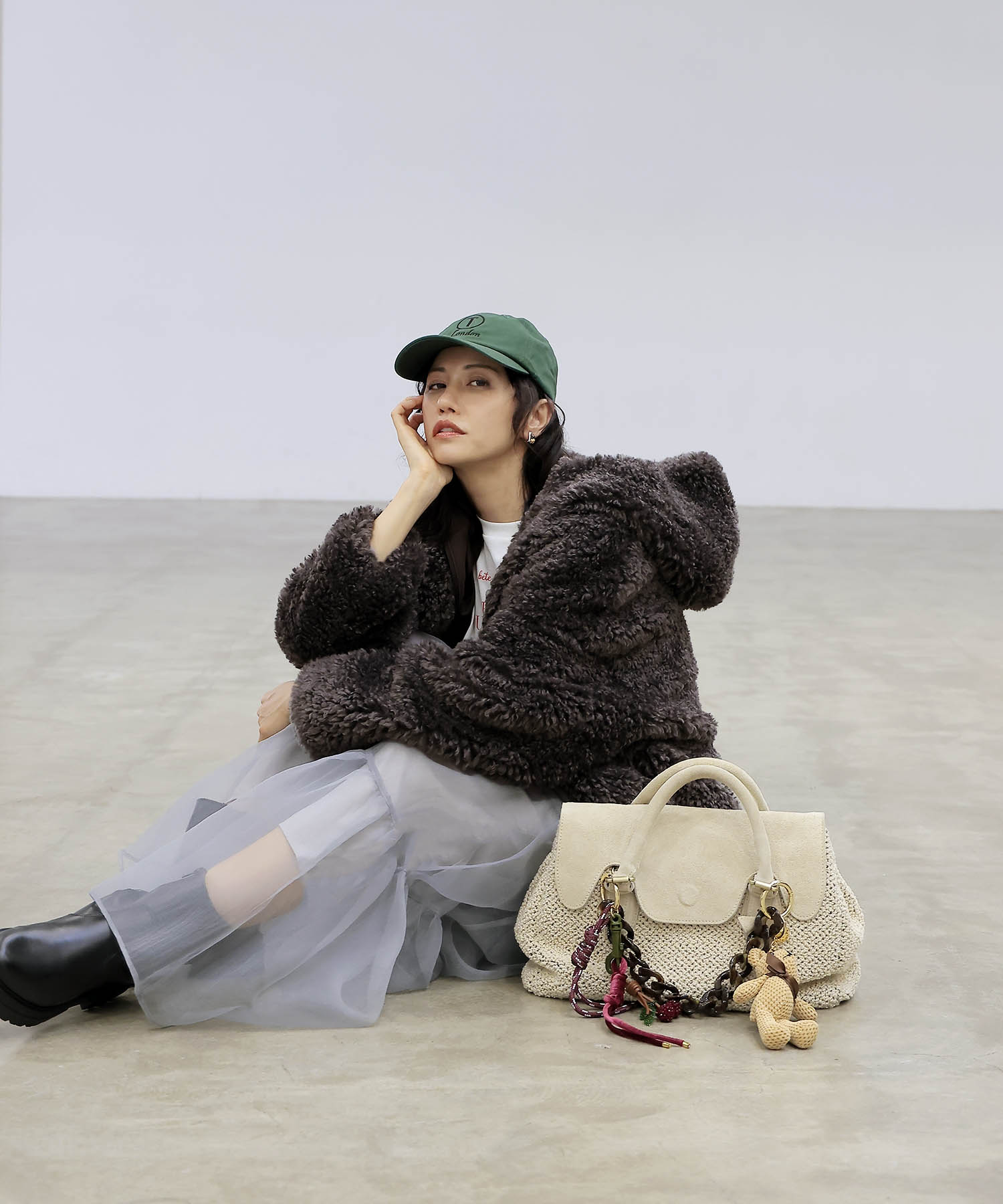 【8月28日予約販売】CHAIN BEAR CHARM【ヴィアメイルバッグ/VIAMAILBAG】