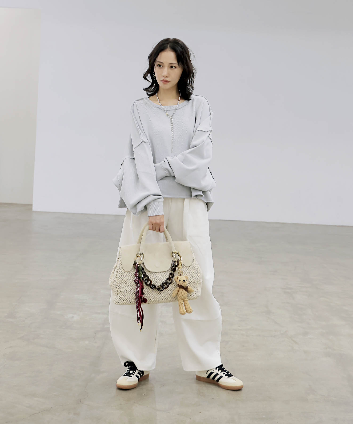【8月28日予約販売】CHAIN BEAR CHARM【ヴィアメイルバッグ/VIAMAILBAG】