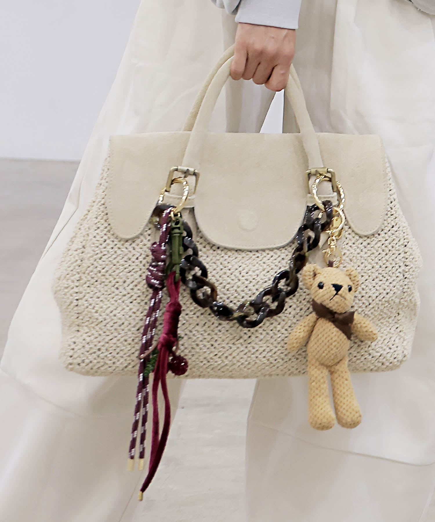 【8月28日予約販売】CHAIN BEAR CHARM【ヴィアメイルバッグ/VIAMAILBAG】