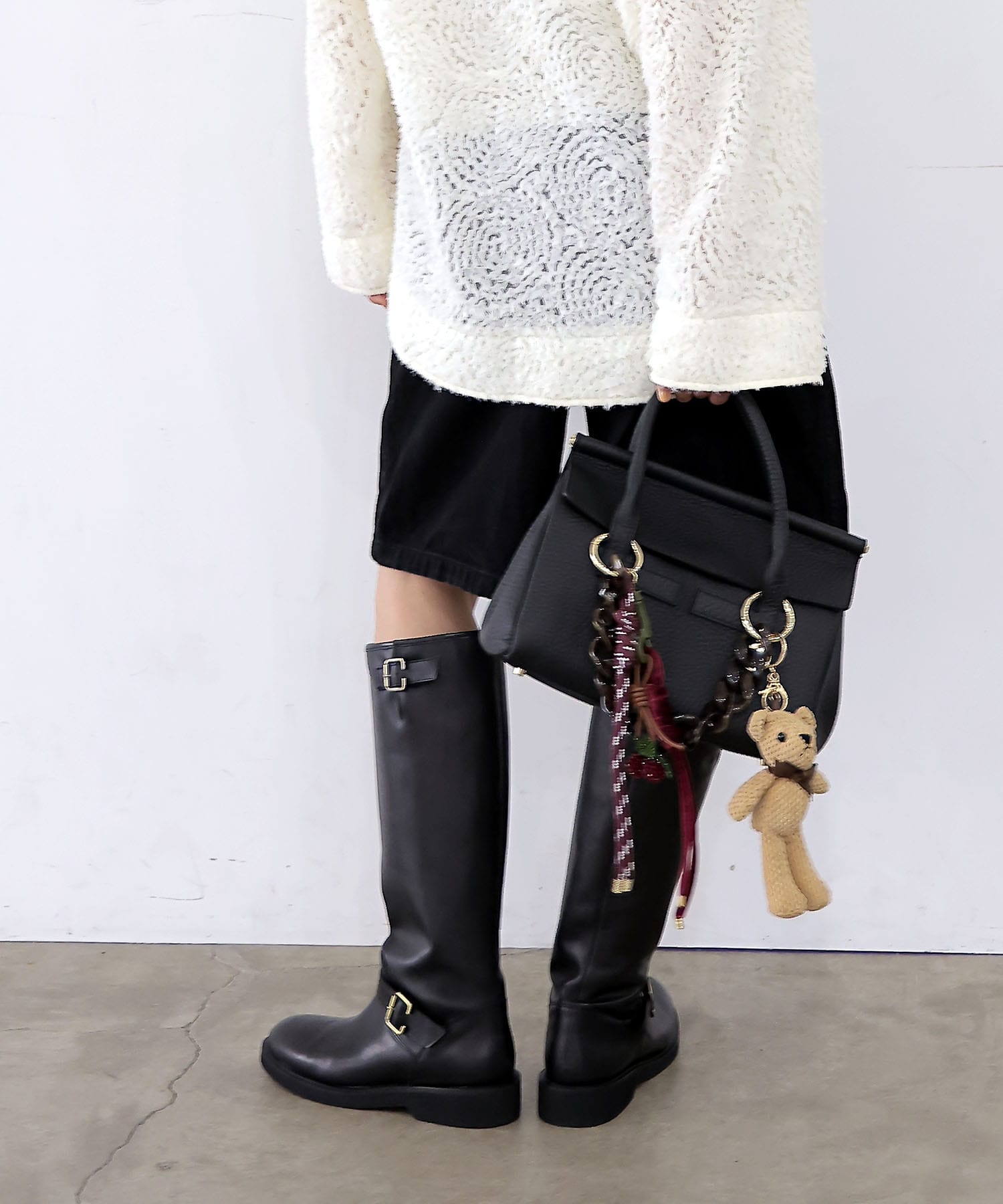 【8月28日予約販売】CHAIN BEAR CHARM【ヴィアメイルバッグ/VIAMAILBAG】
