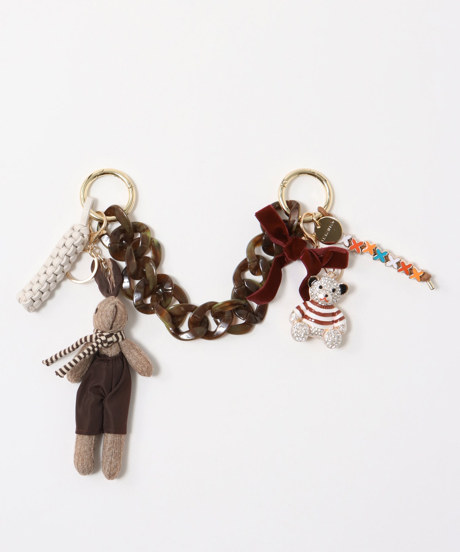 CHAIN RABBIT CHARM【ヴィアメイルバッグ/VIAMAILBAG】