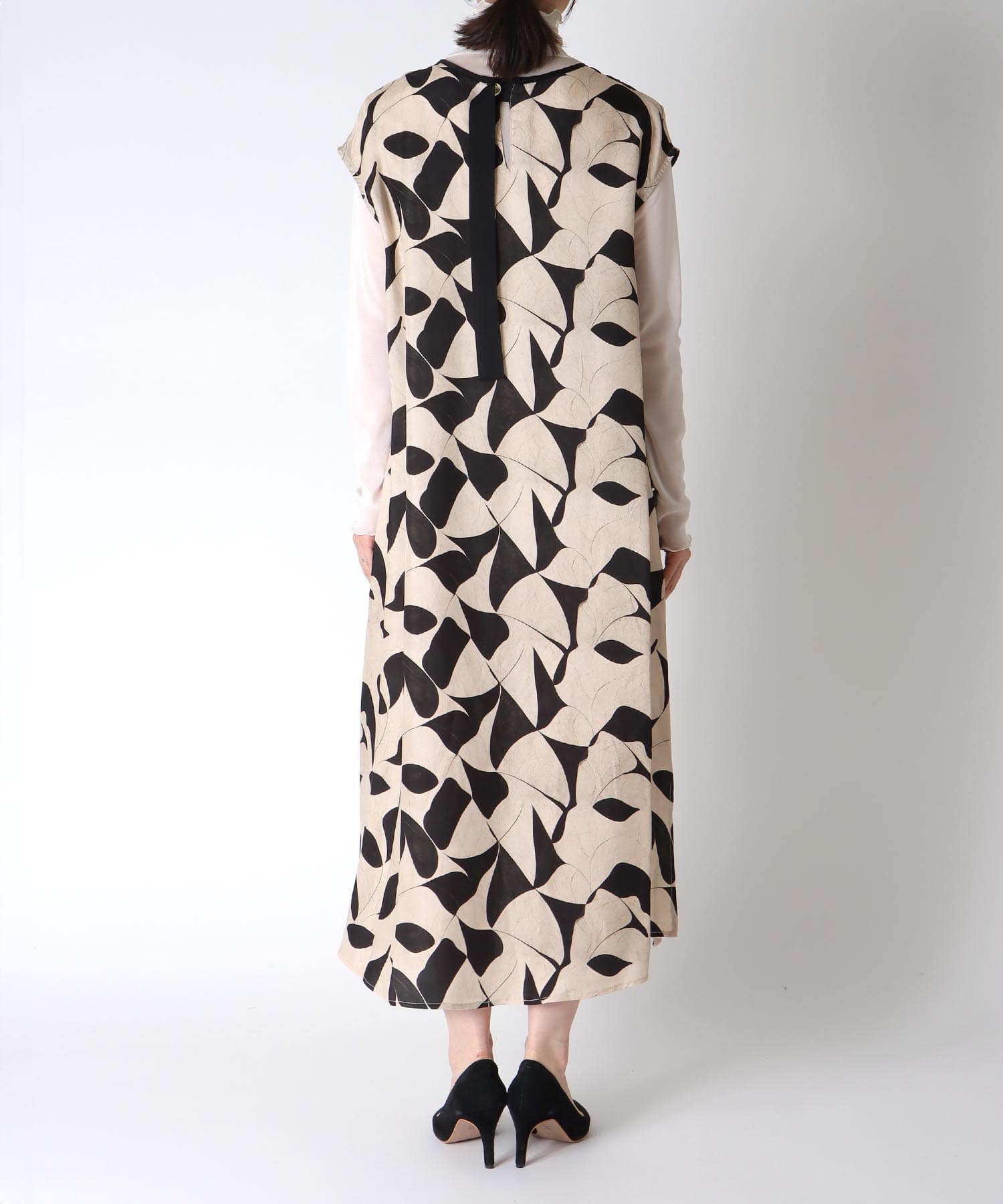 プリントノースリワンピース