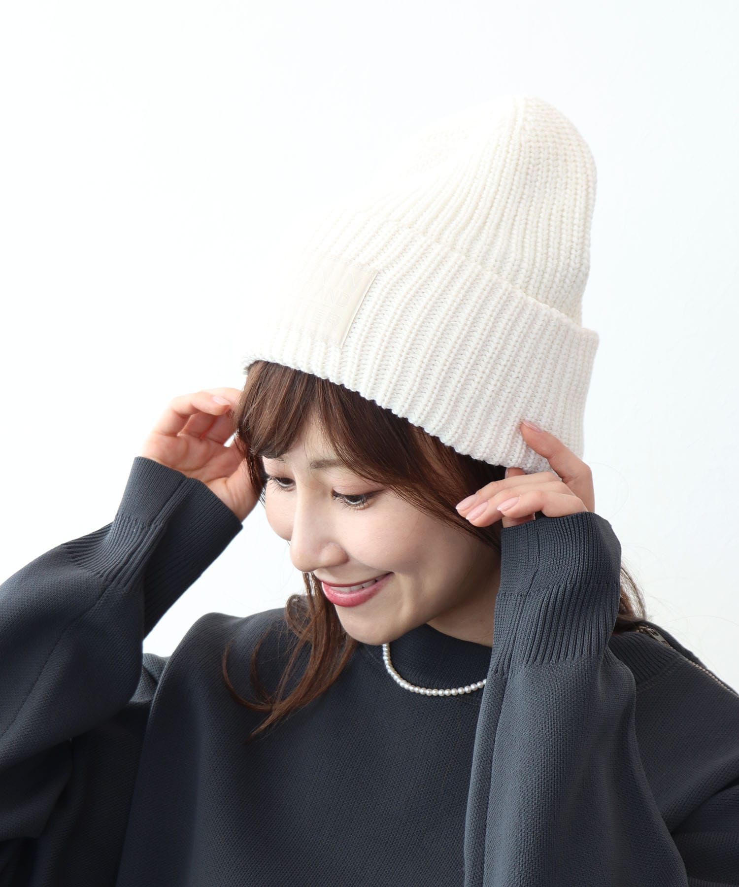 REFINED TALL BEANIE【HUNTER/ハンター】