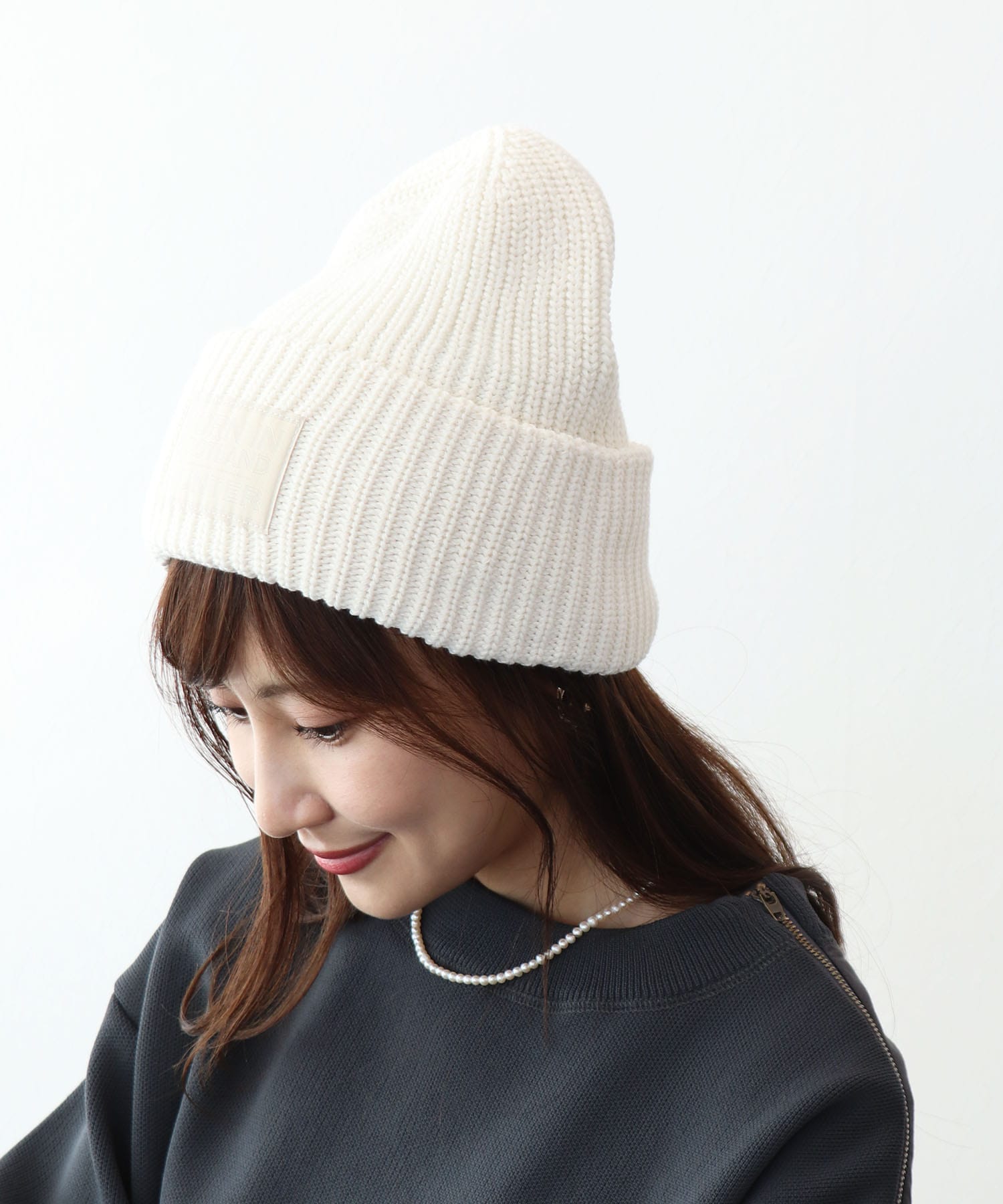 REFINED TALL BEANIE【HUNTER/ハンター】