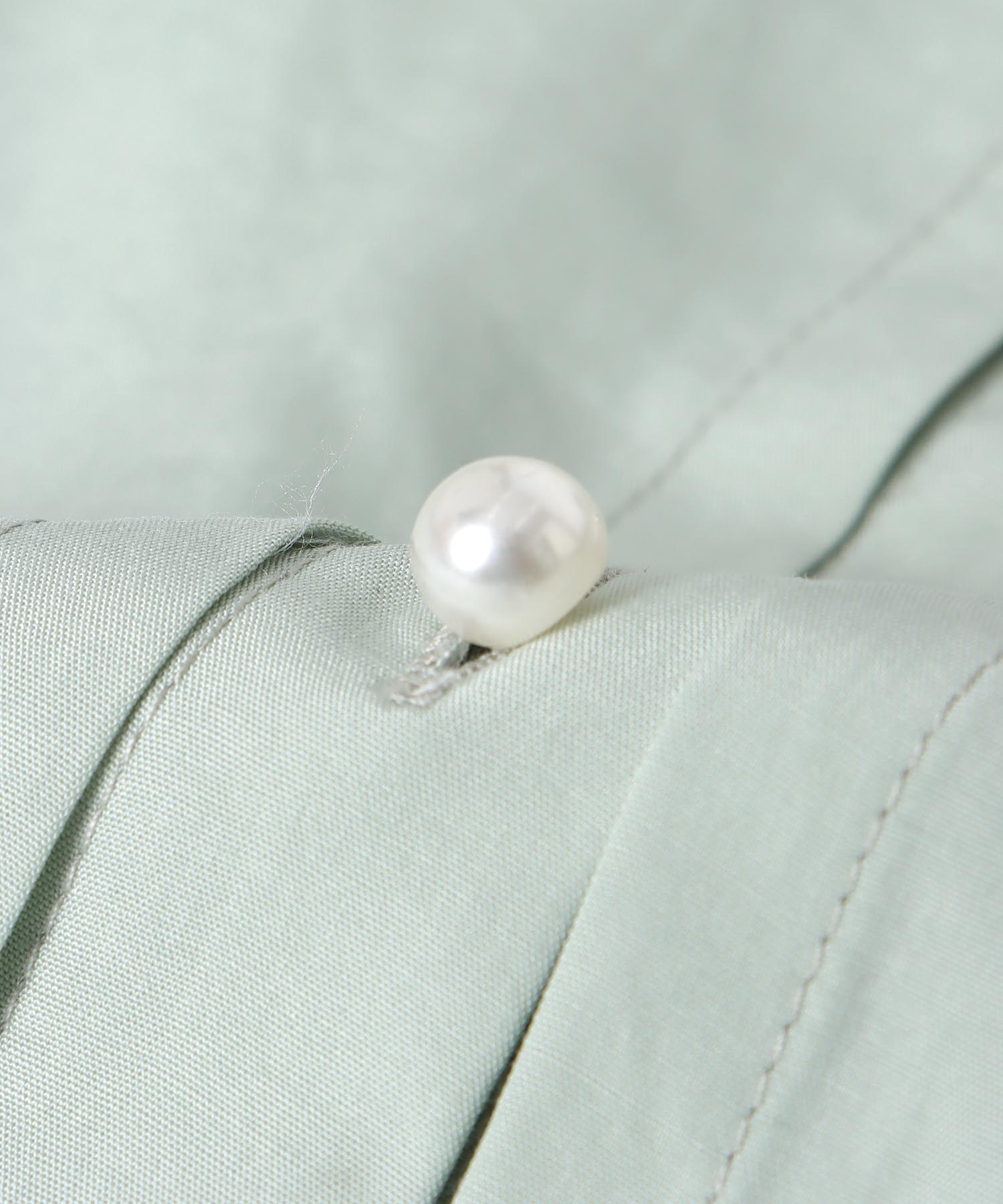 パール釦スピンドルシャツ