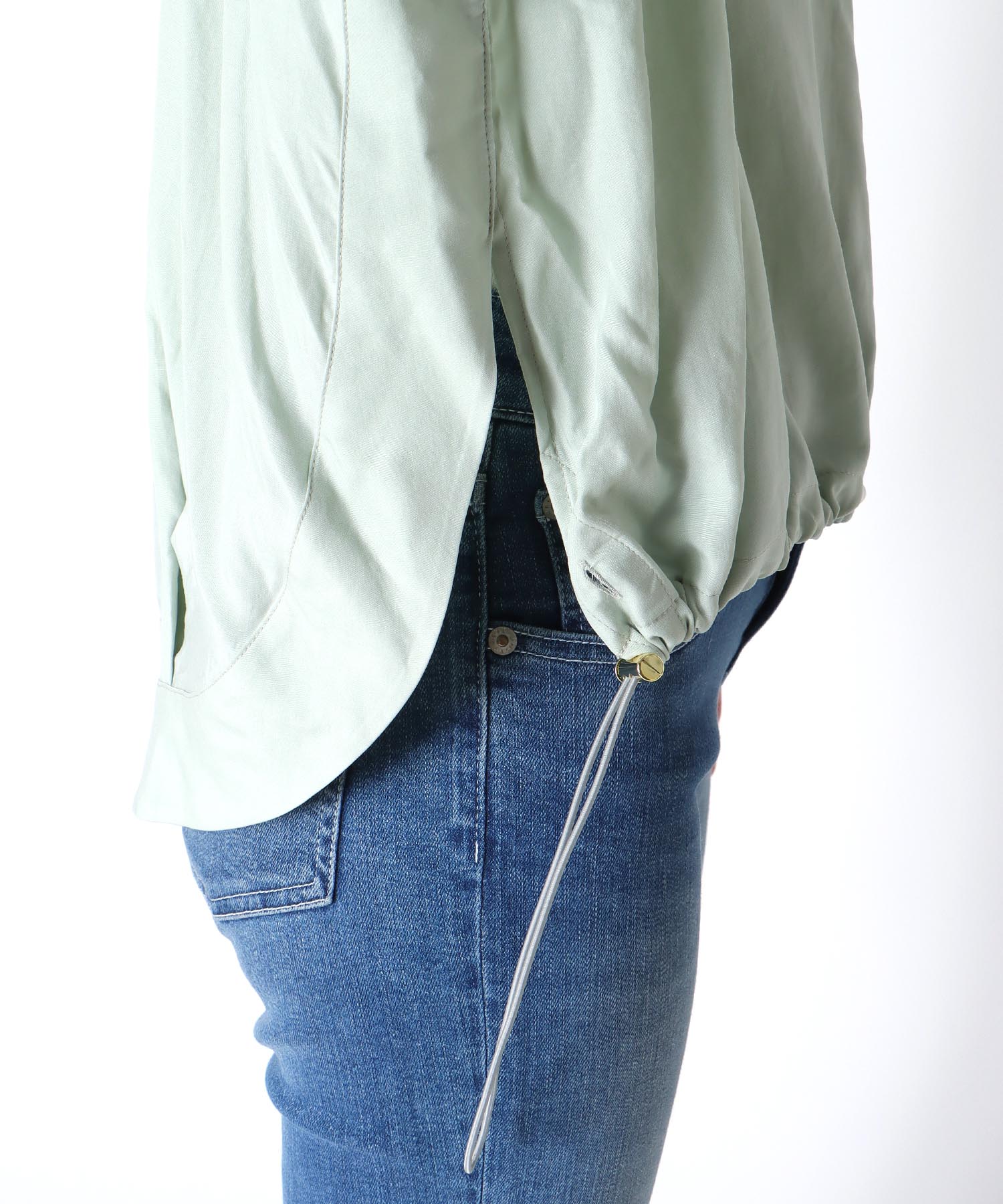 パール釦スピンドルシャツ