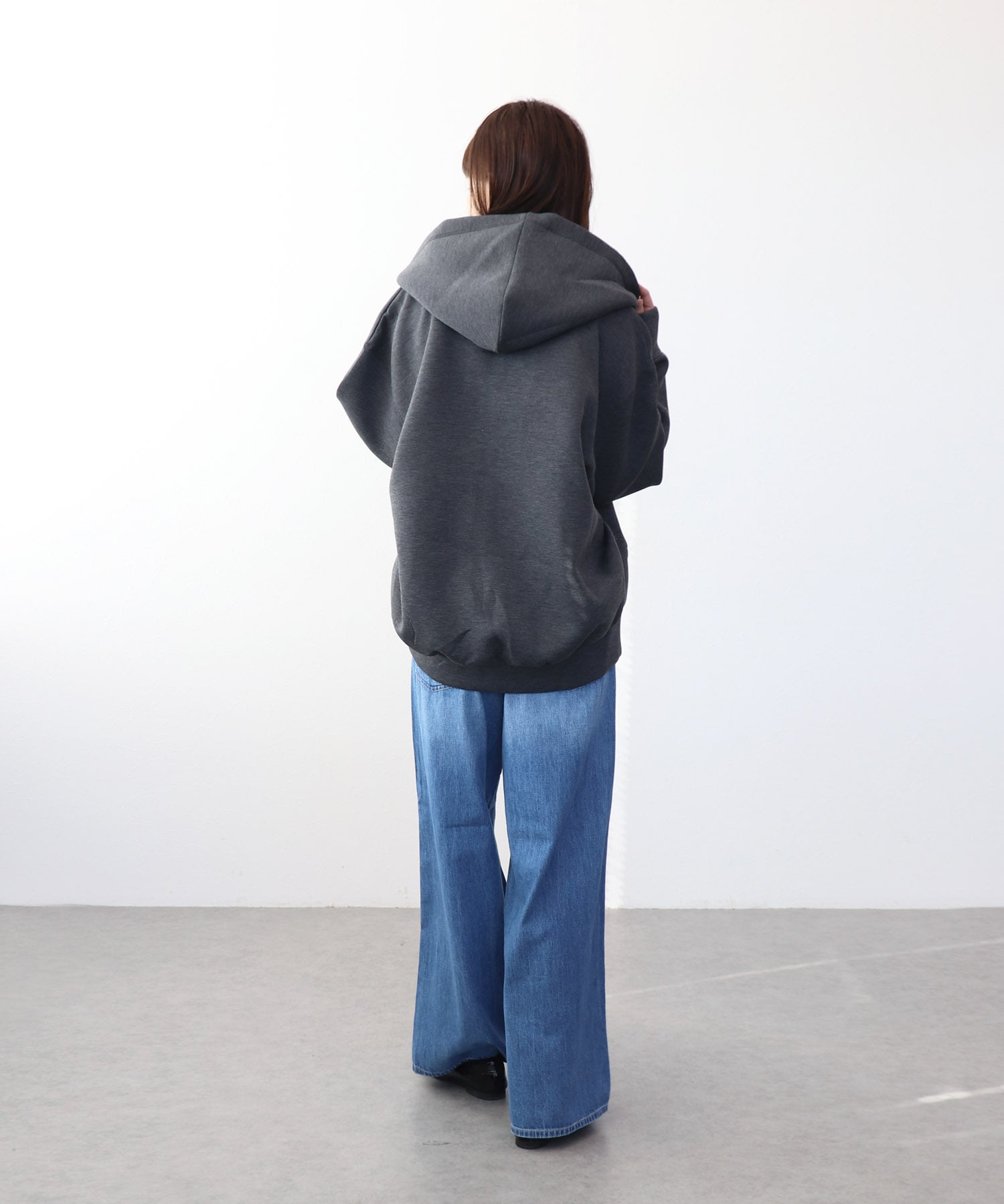 エアリーダンボール ZIPパーカー