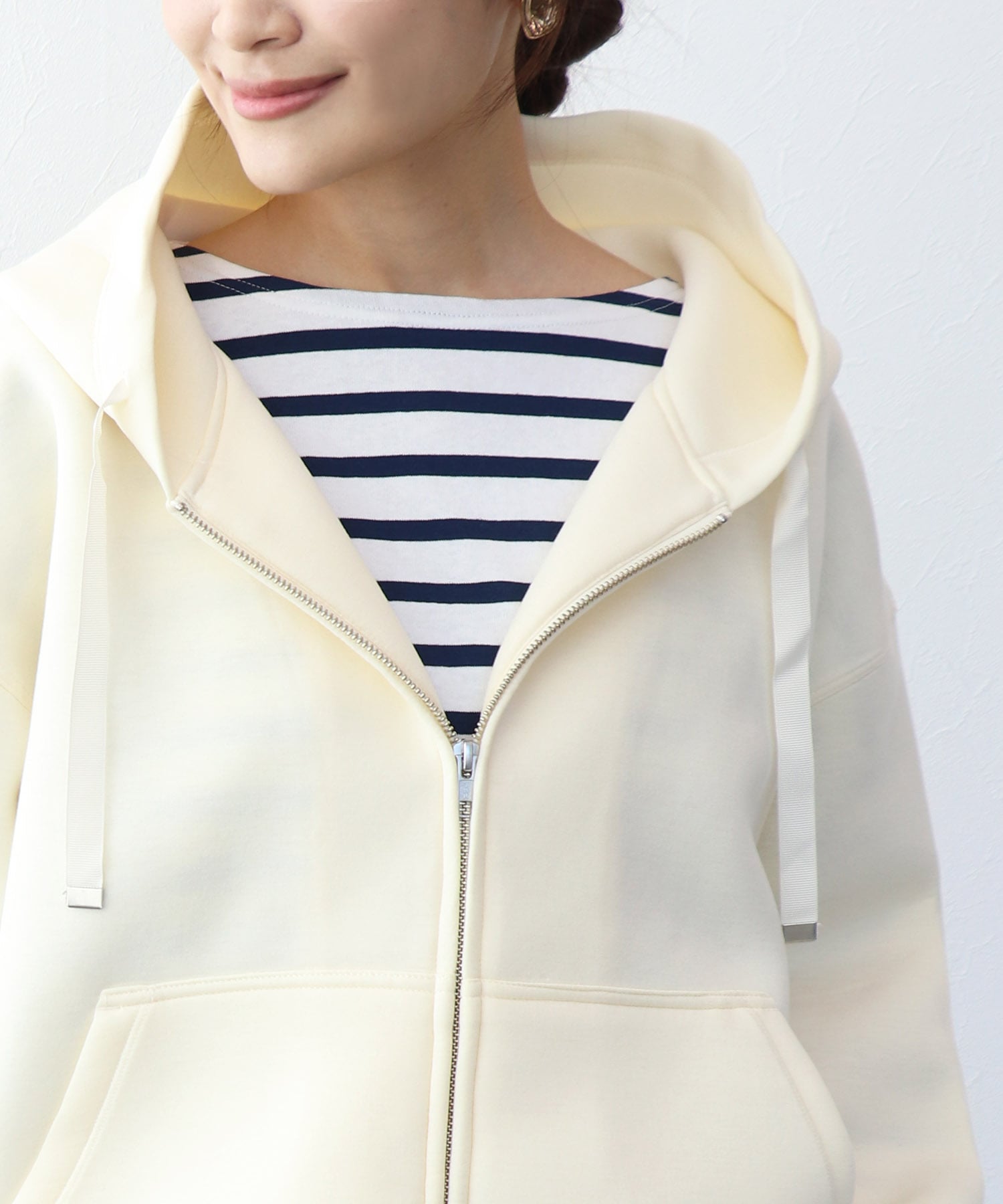 エアリーダンボール ZIPパーカー