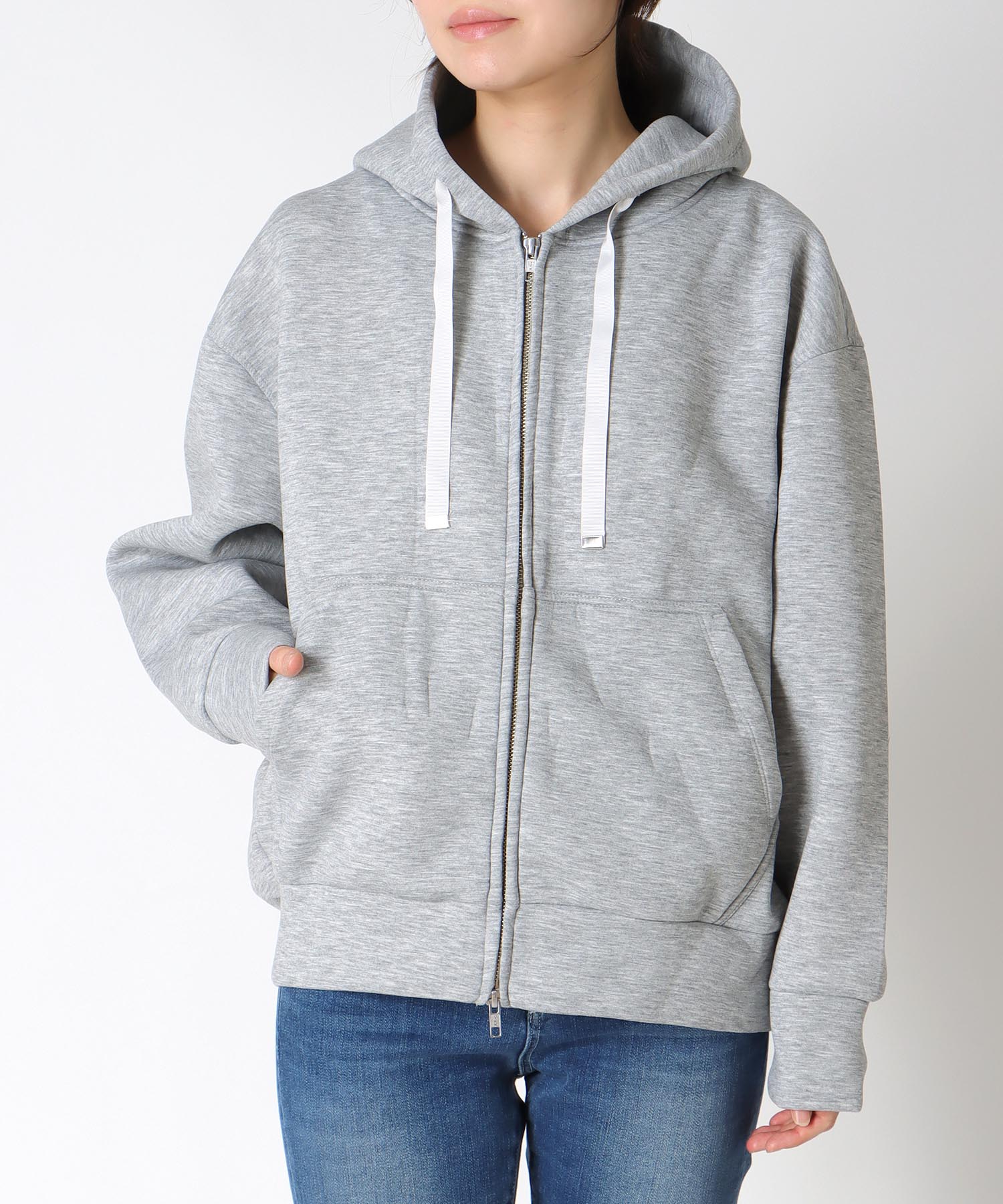 エアリーダンボール ZIPパーカー | AND ON JIONE STORE（アンドオン