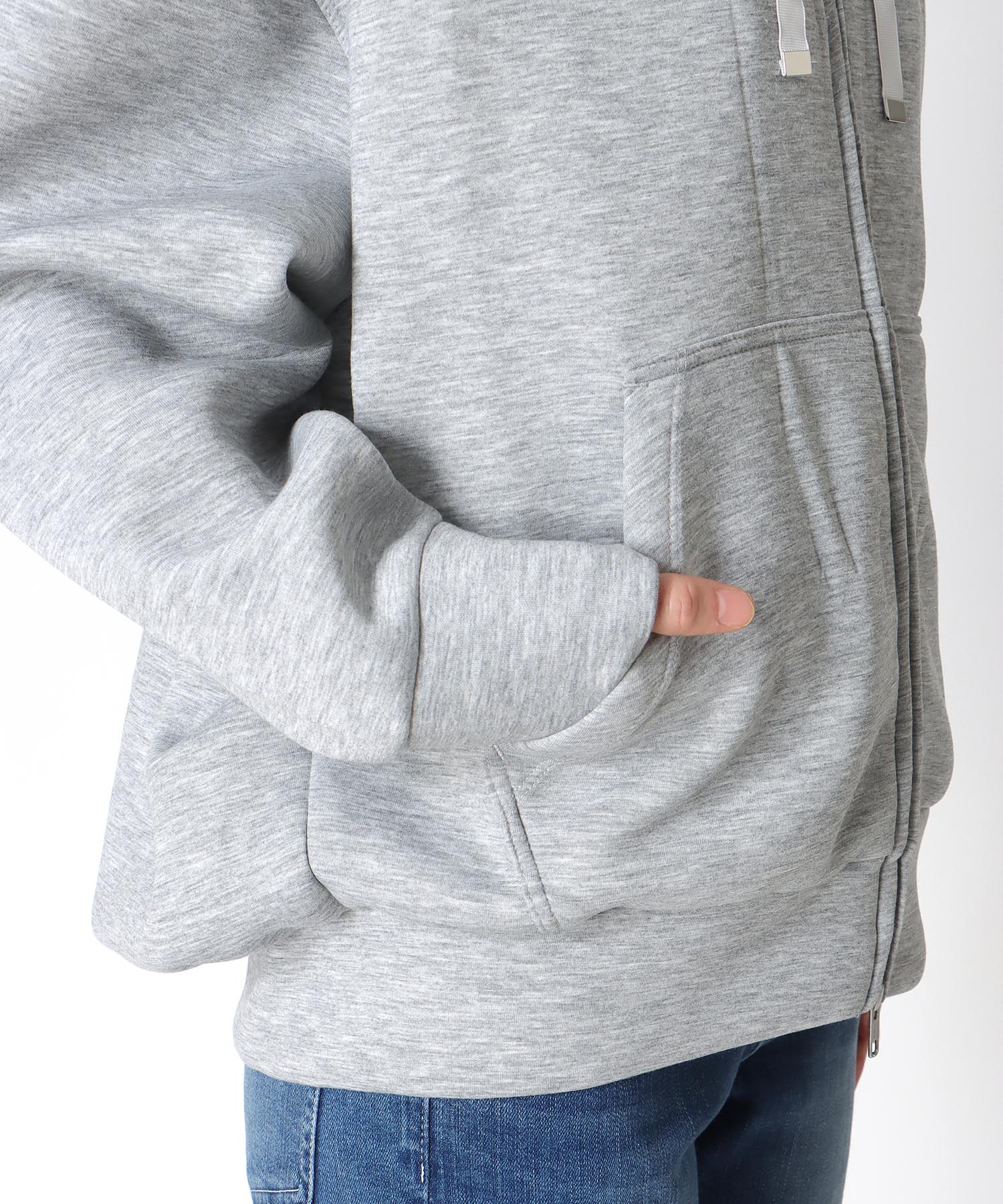 エアリーダンボール ZIPパーカー