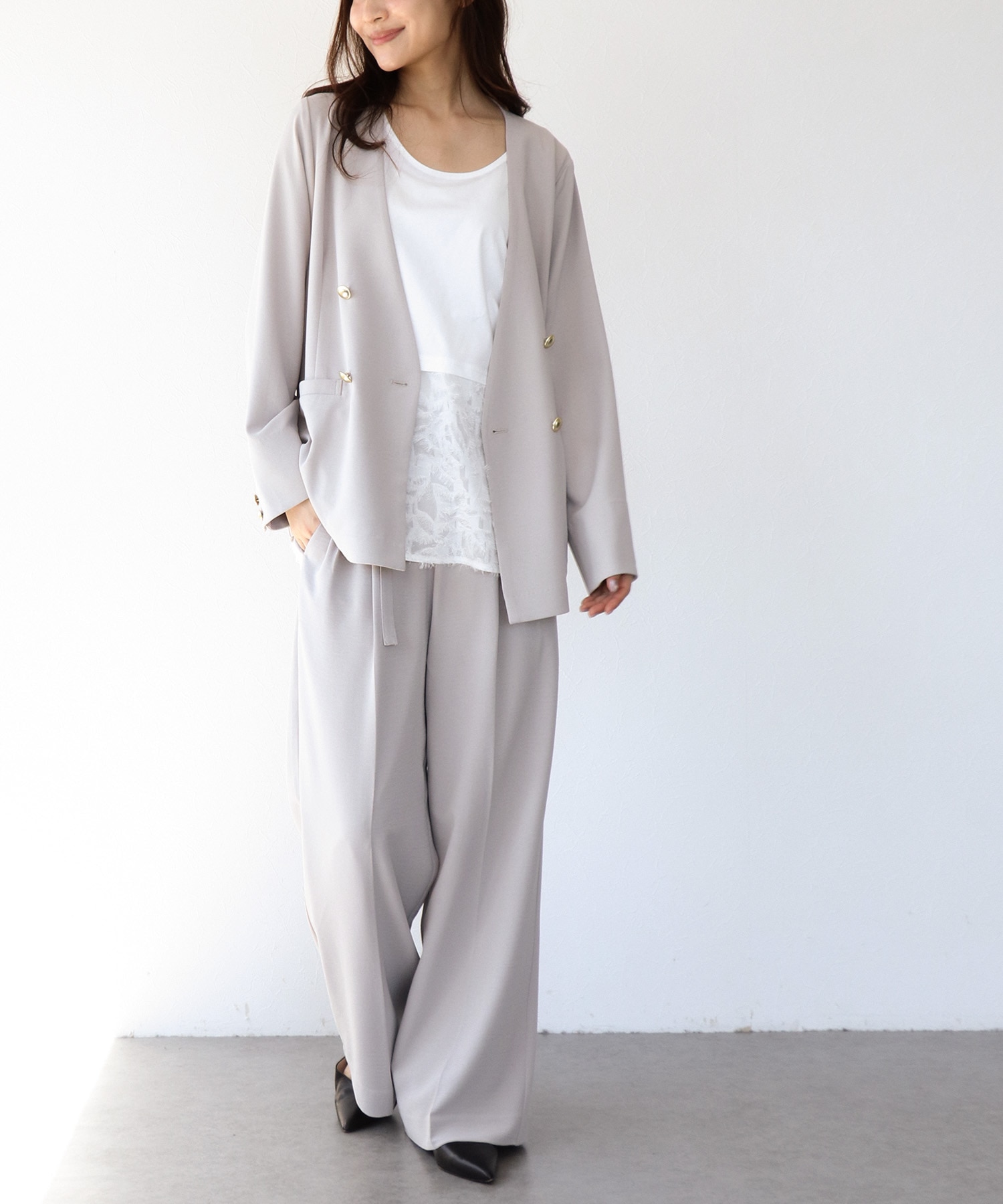 ハイストレッチカルゼワッシャージャケット